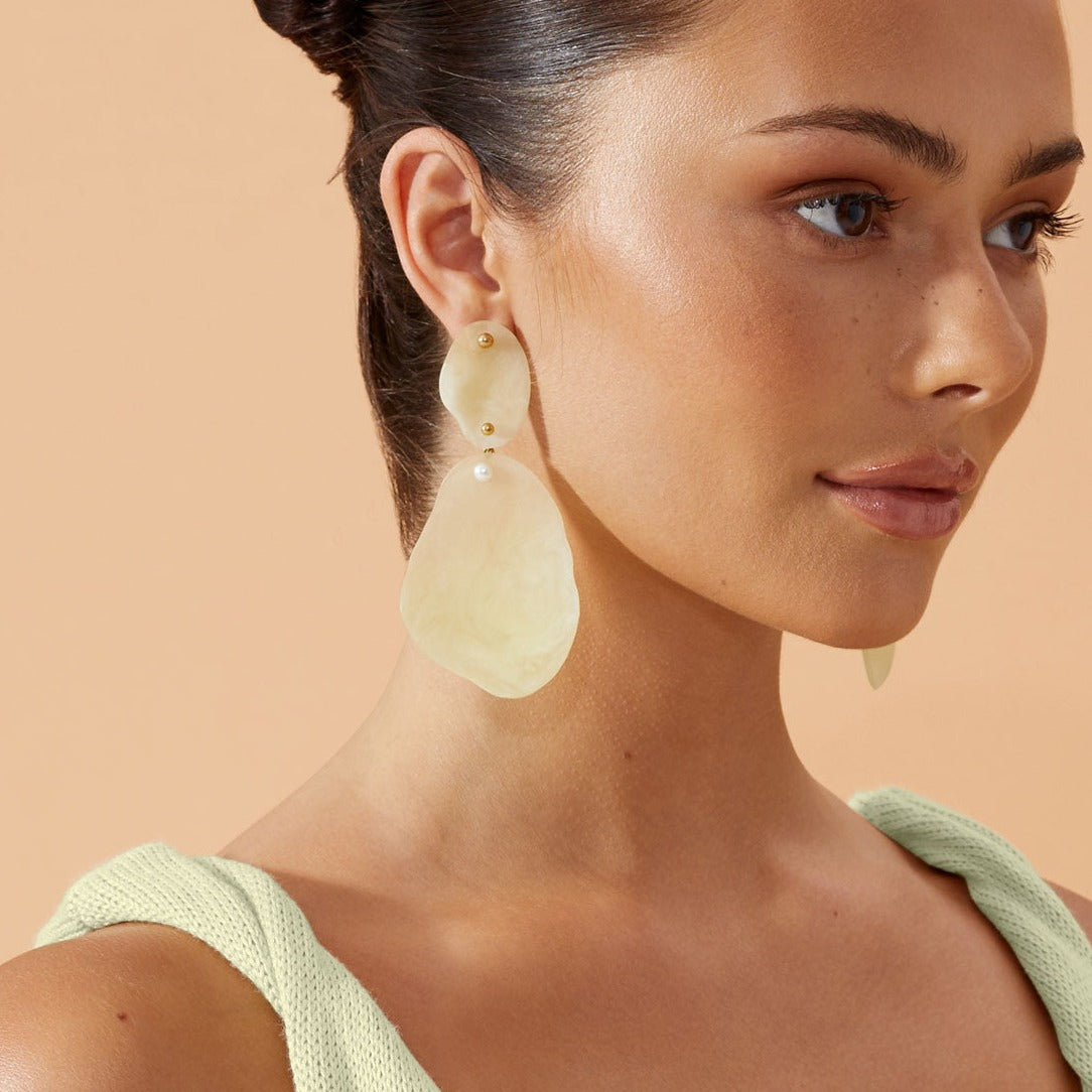 Senso Earrings | pistachio