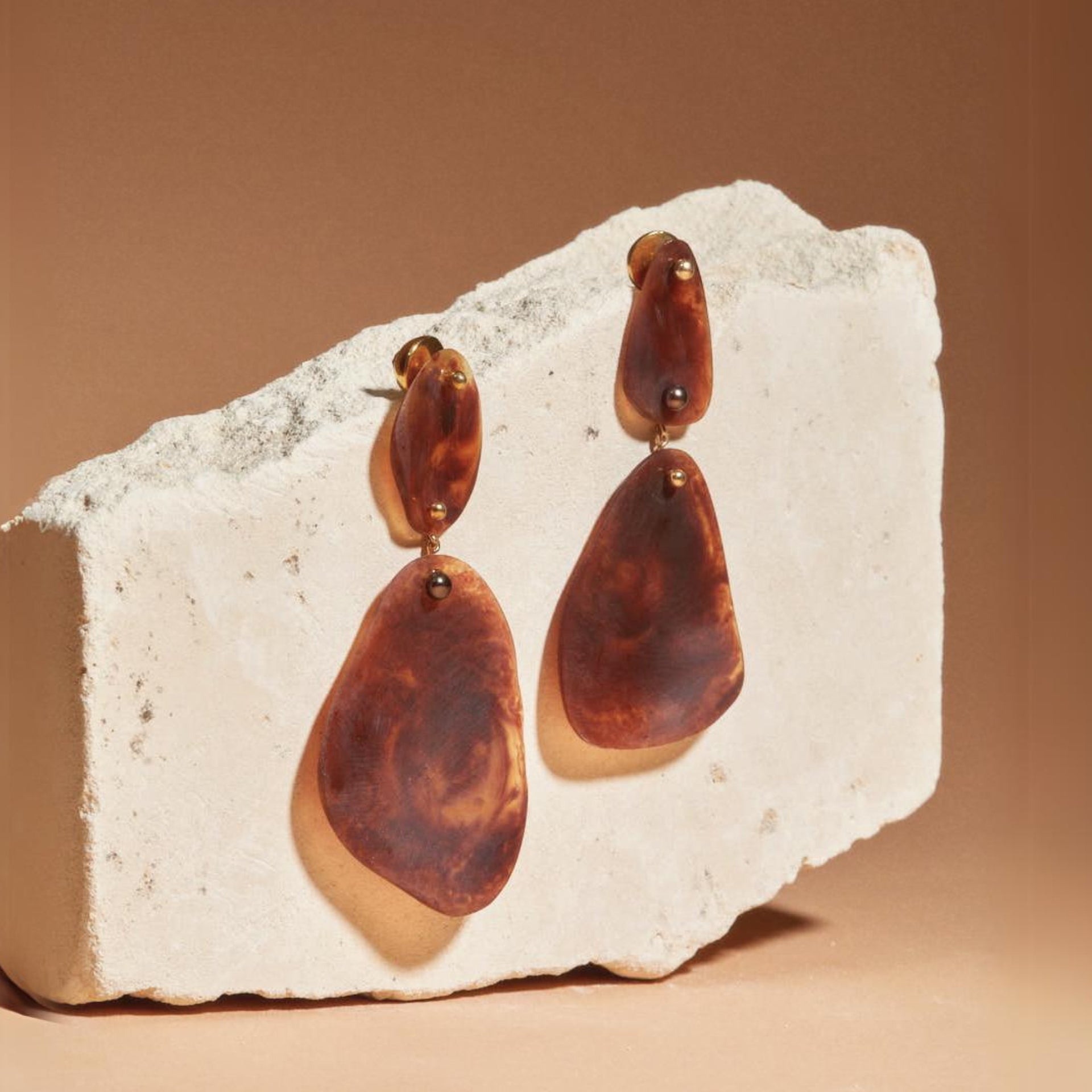 Senso Earrings | tortoise