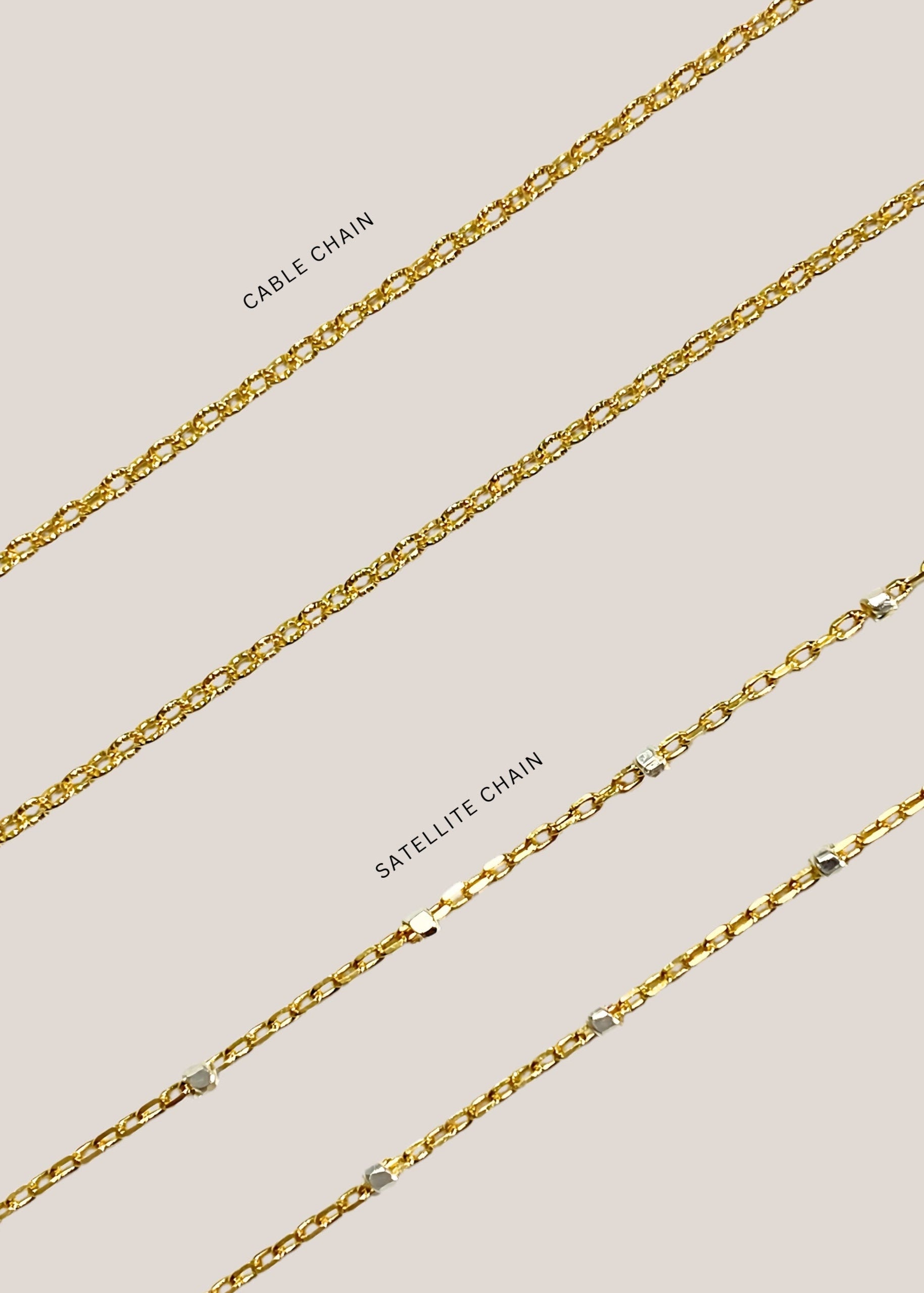 Demi Eclipse Necklace / gold