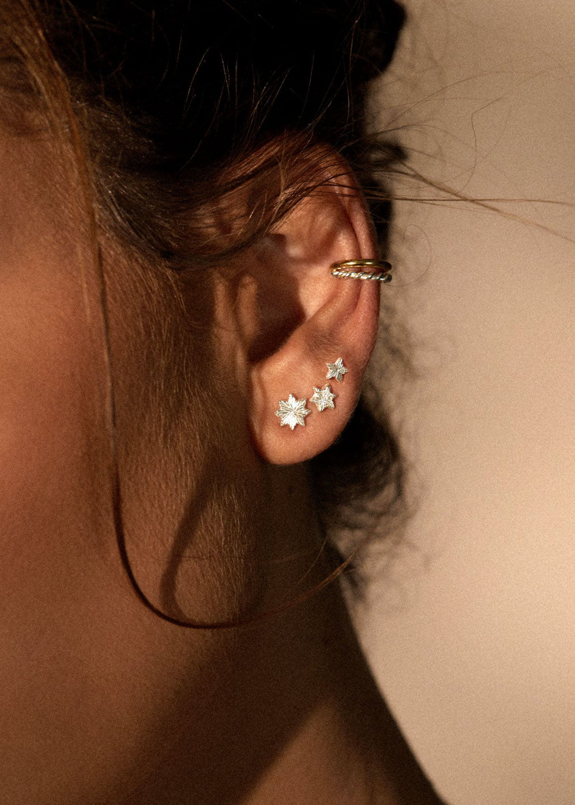 Polaris Studs Set / silver