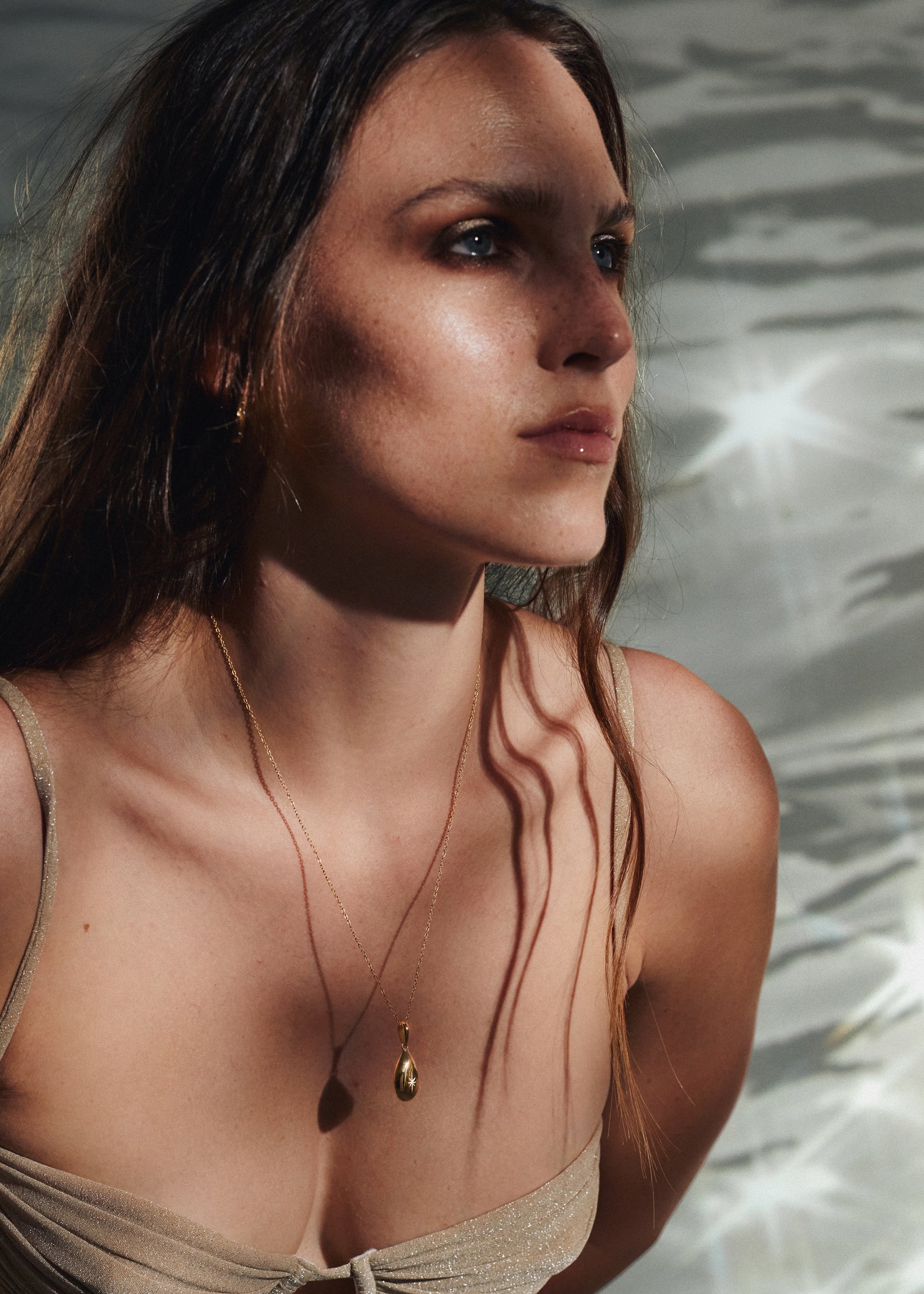 Solange Necklace / gold