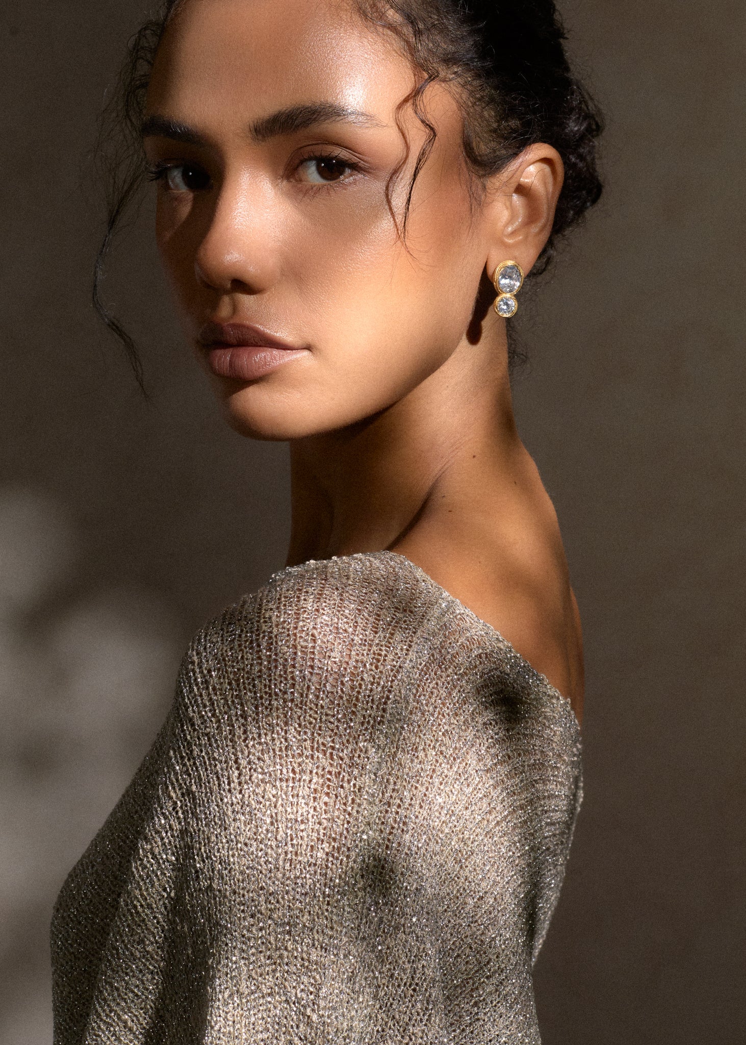 Echo Earrings / gold
