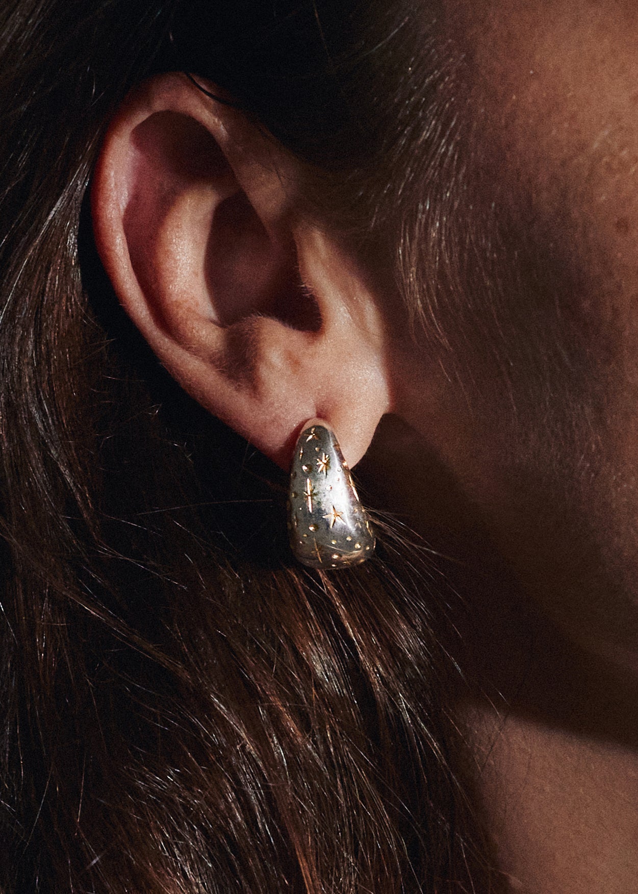 Sidera Hoops / silver