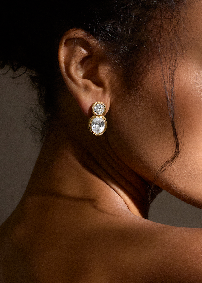 Echo Earrings / gold