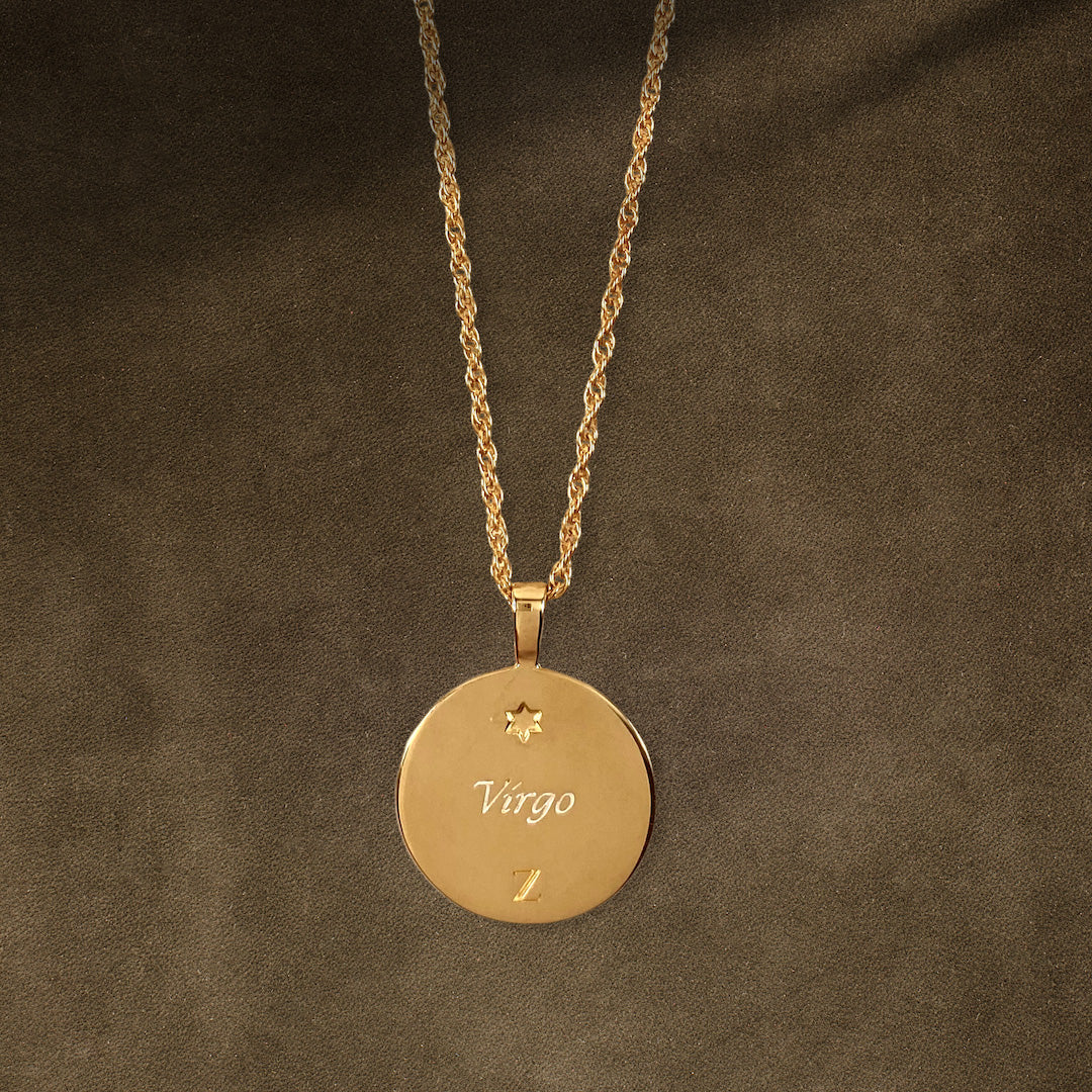 Zodiac Necklace / virgo