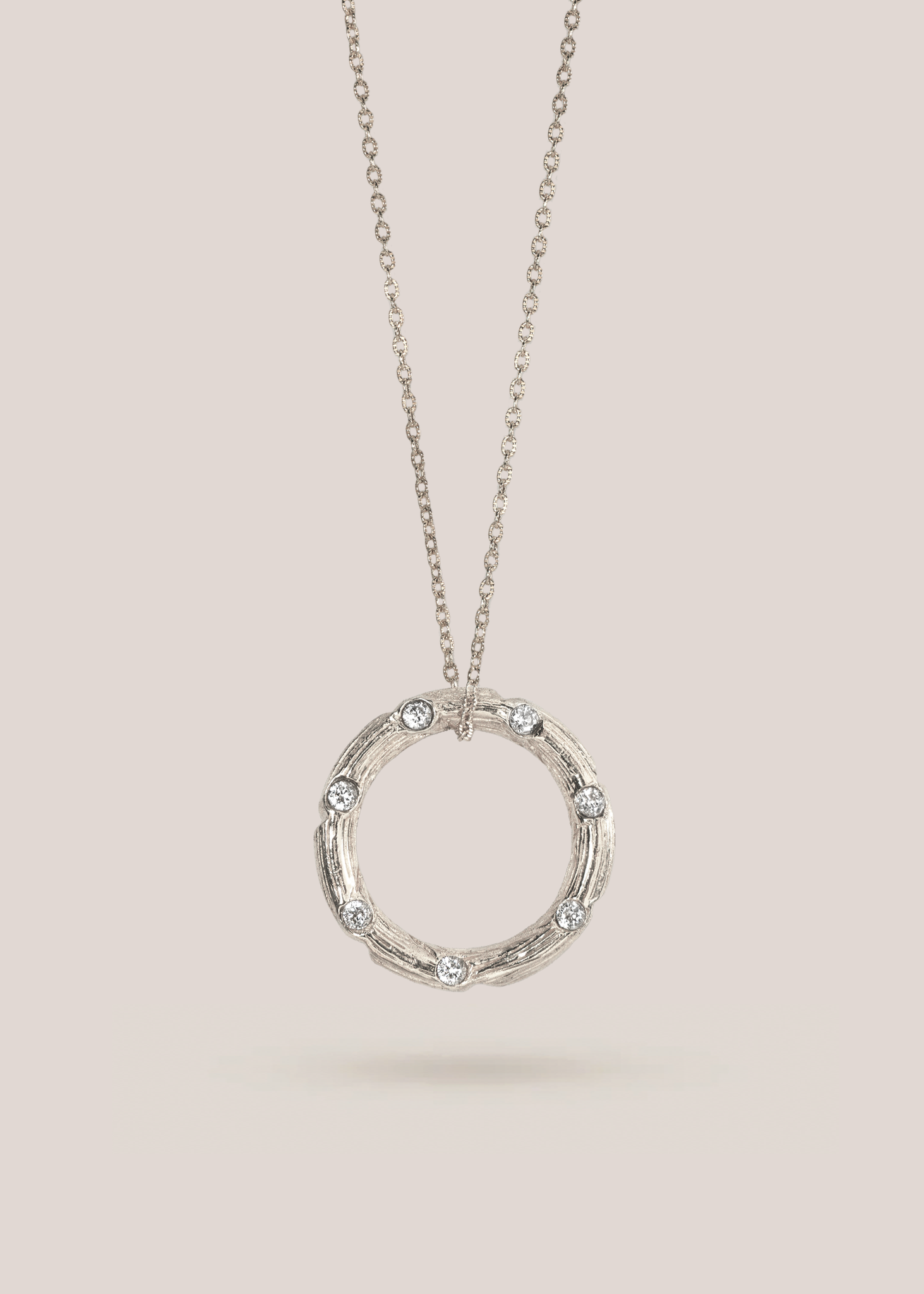 Halo Necklace / silver