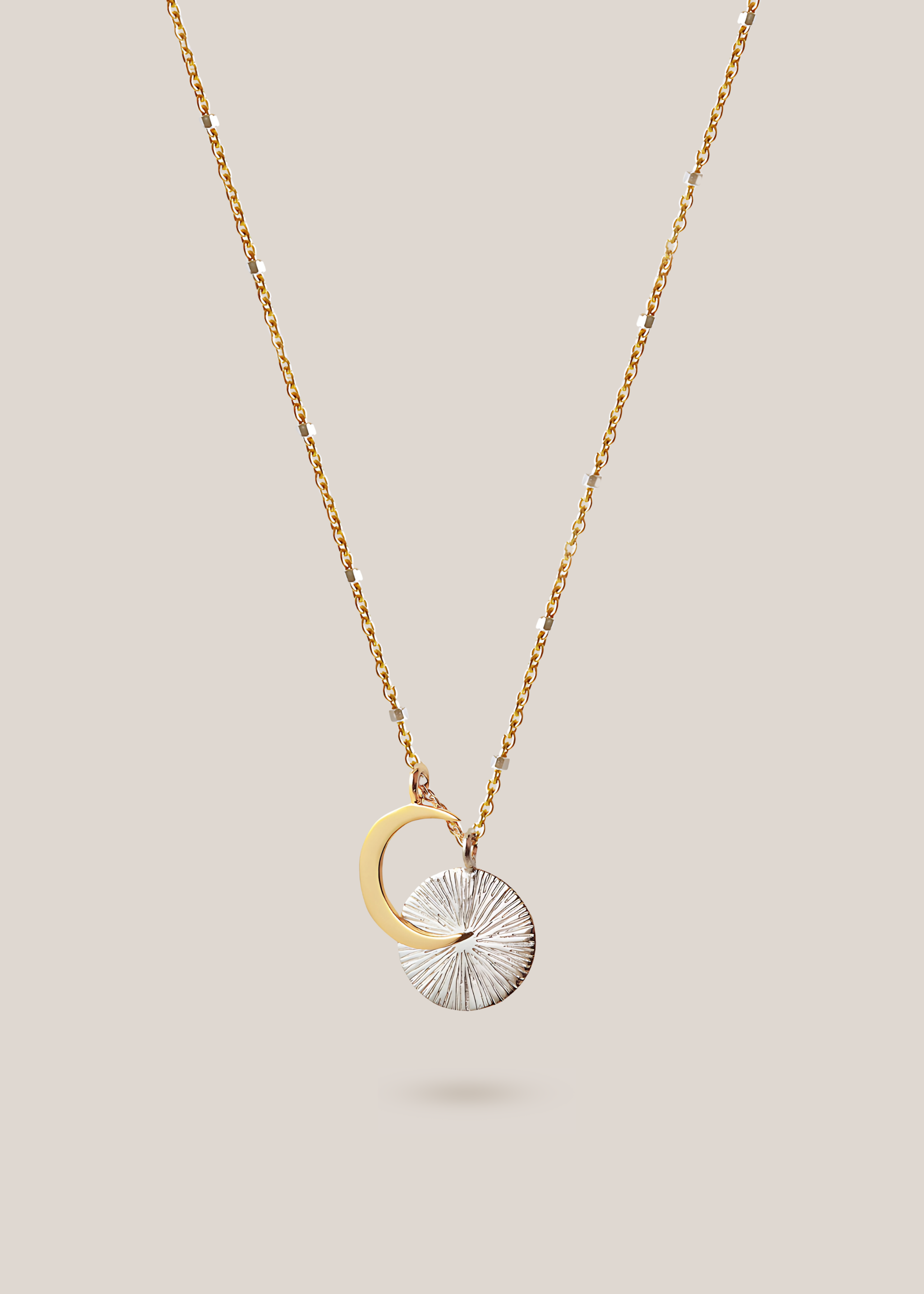 Demi Eclipse Necklace / gold
