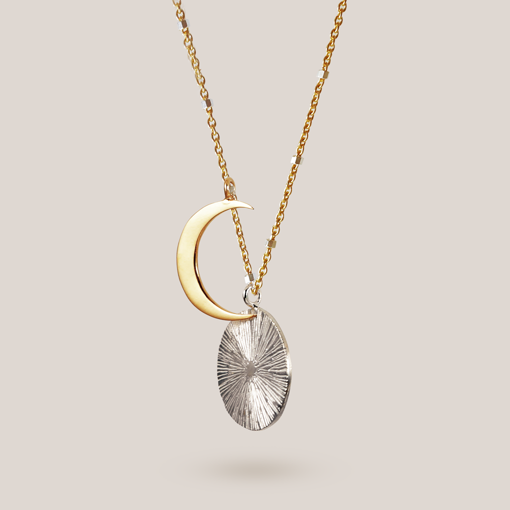 Eclipse Necklace / gold