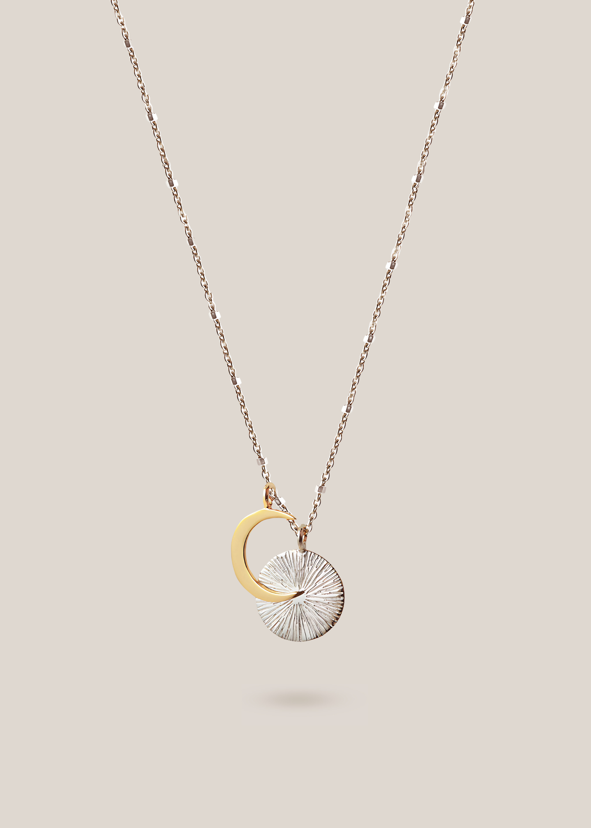 Demi Eclipse Necklace / silver