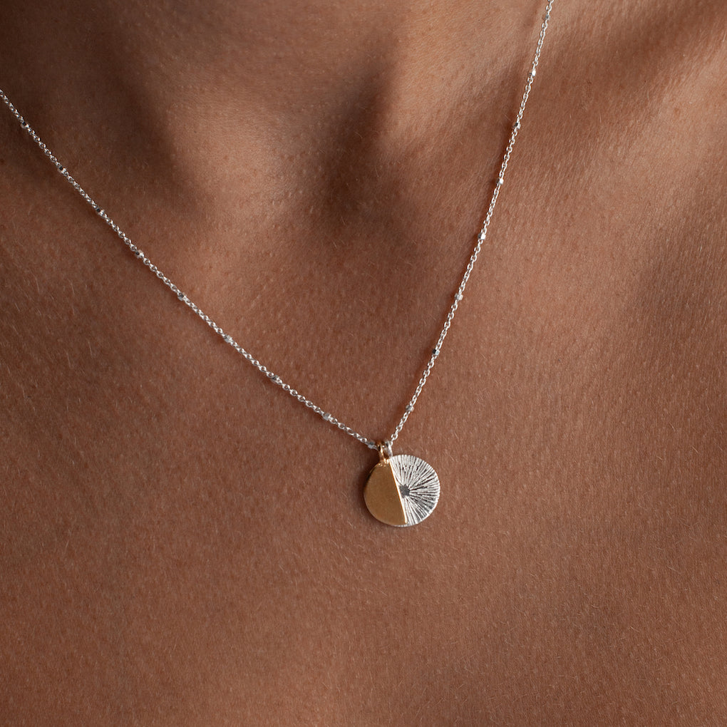 Demi Solstice Necklace / silver