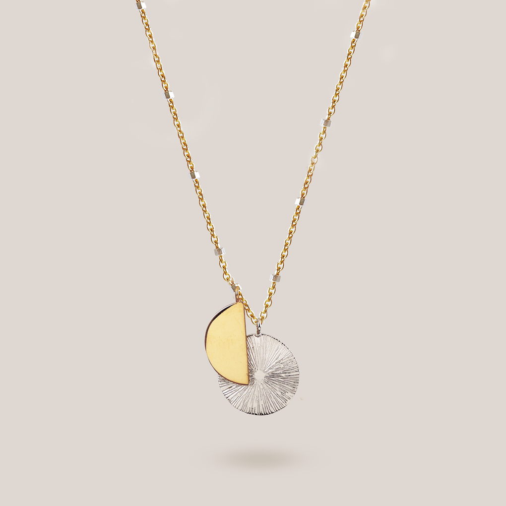Demi Solstice Necklace / gold