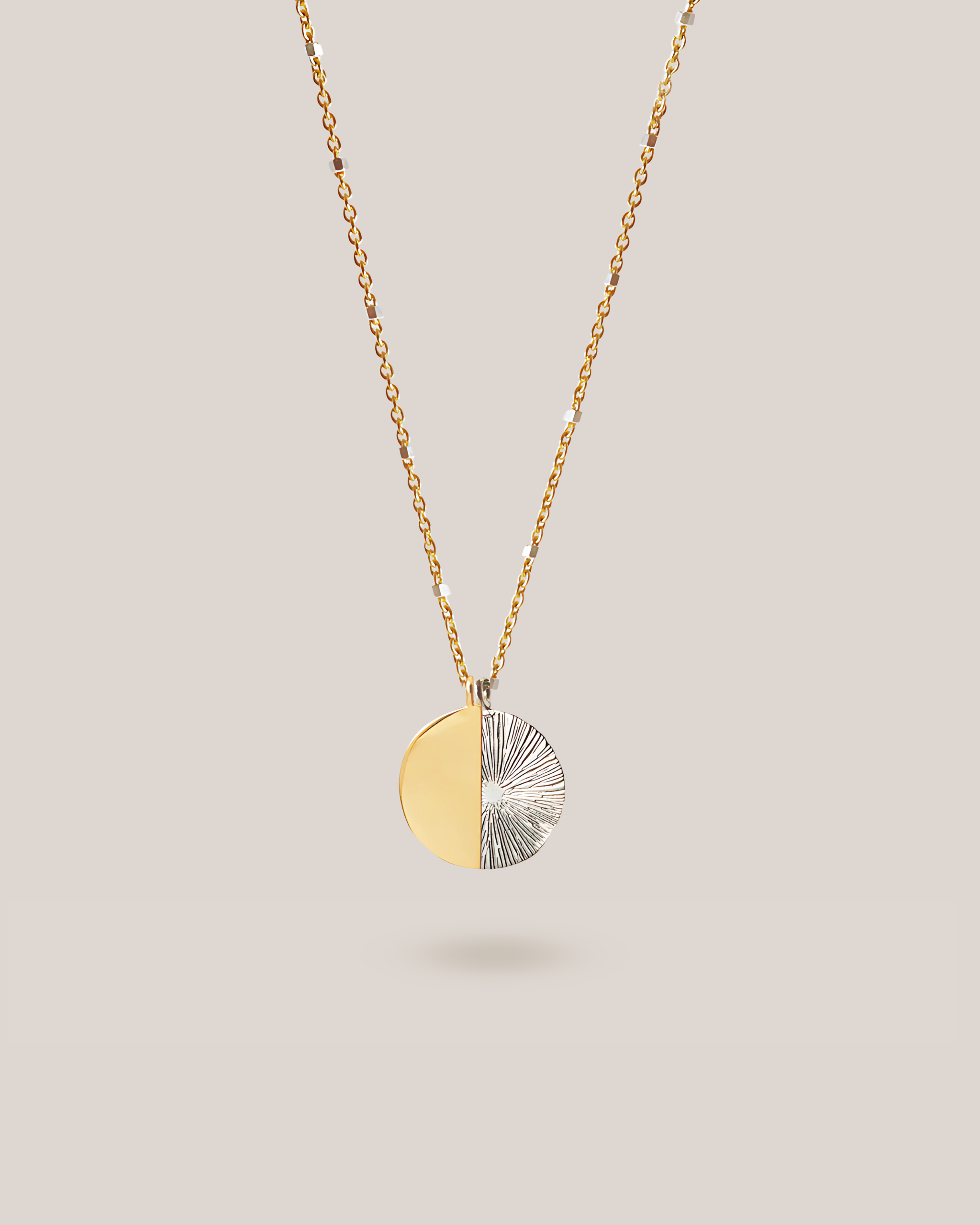 Demi Solstice Necklace / gold