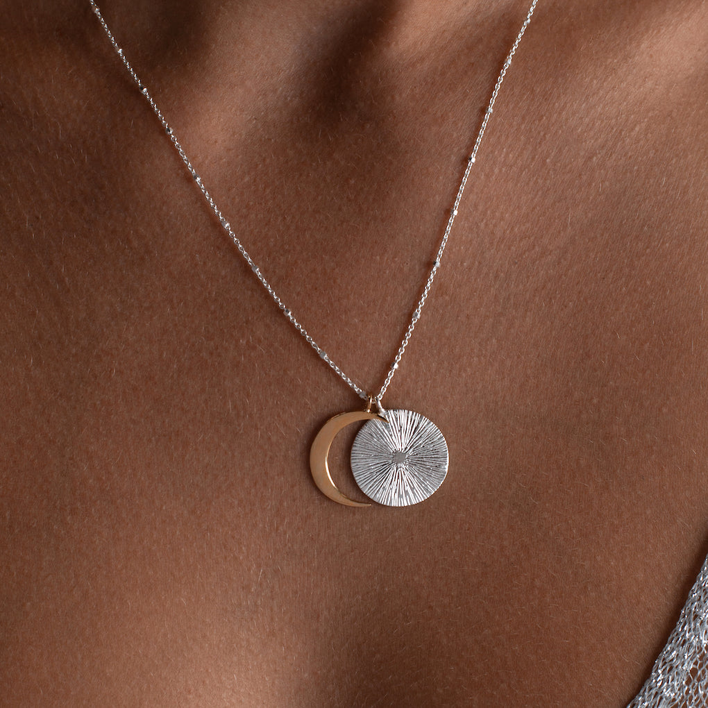 Eclipse Necklace / silver