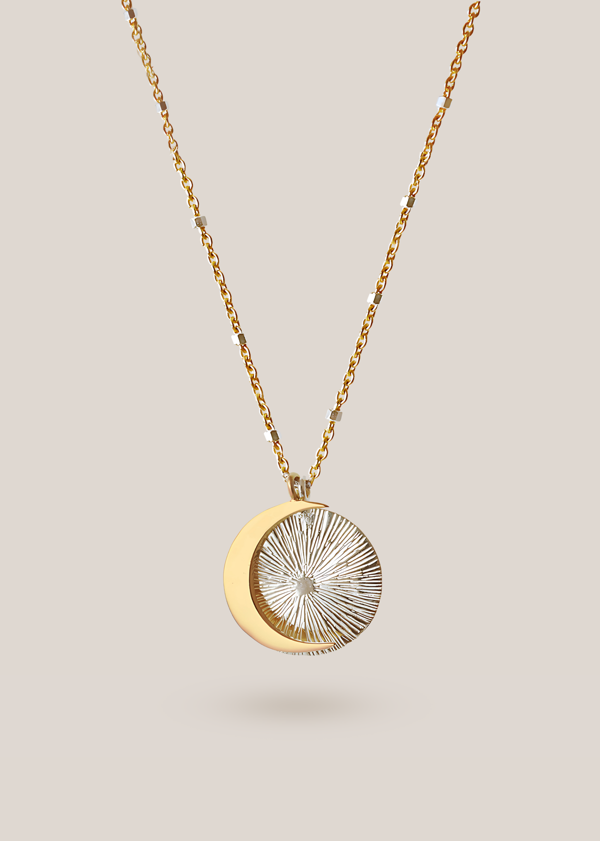 Eclipse Necklace / gold