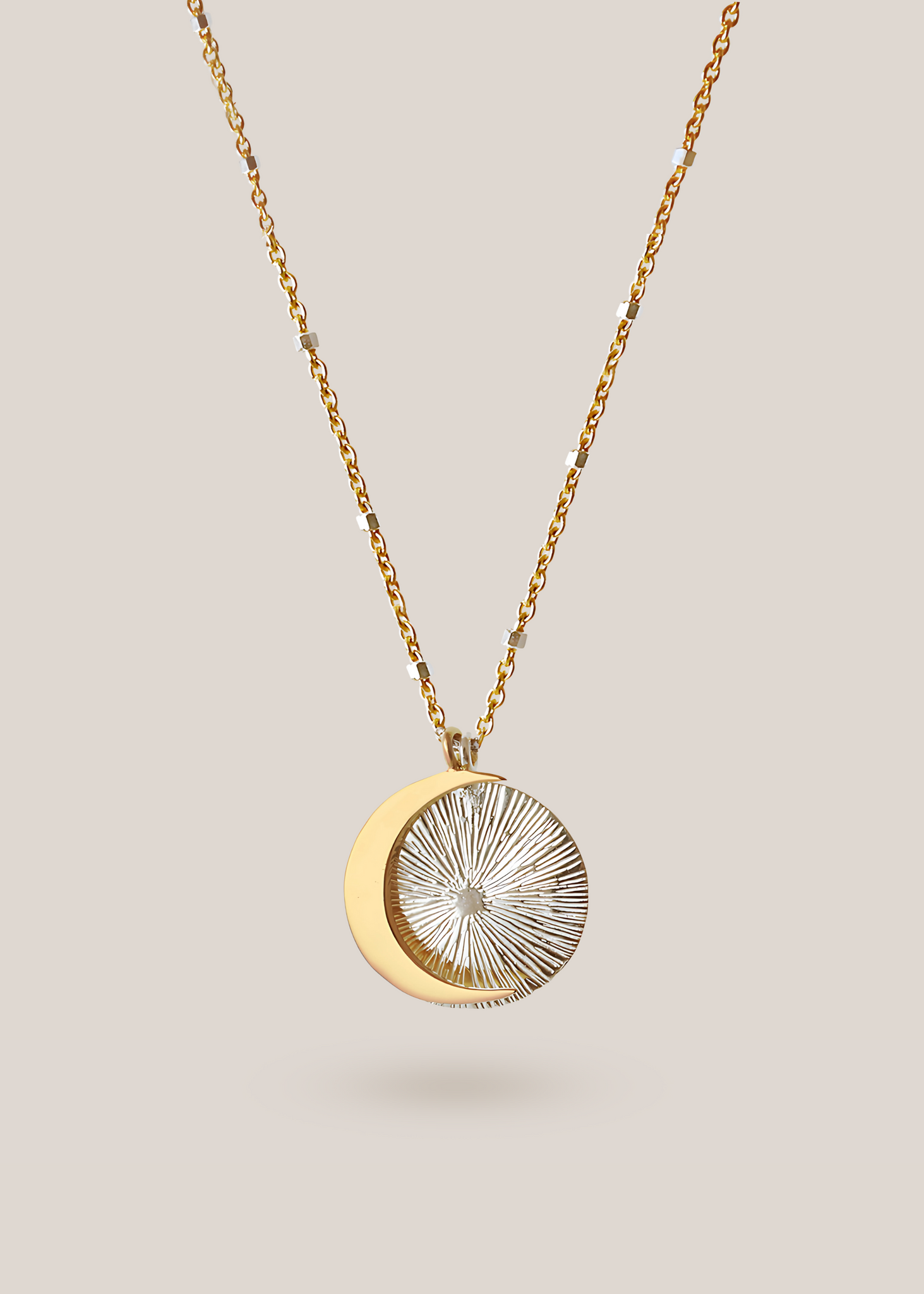 Eclipse Necklace / gold