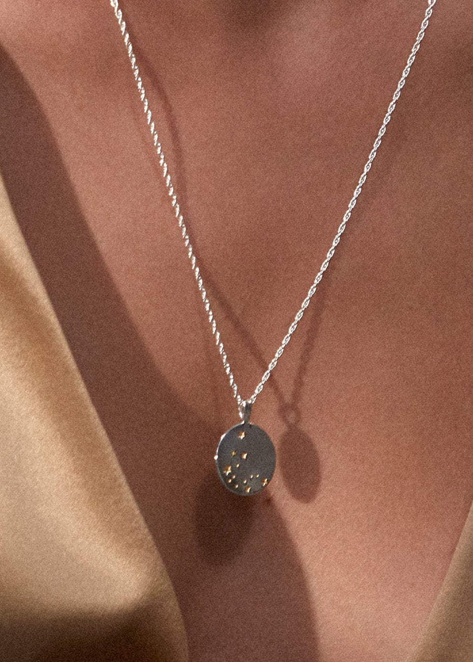 Zodiac Necklace / aquarius