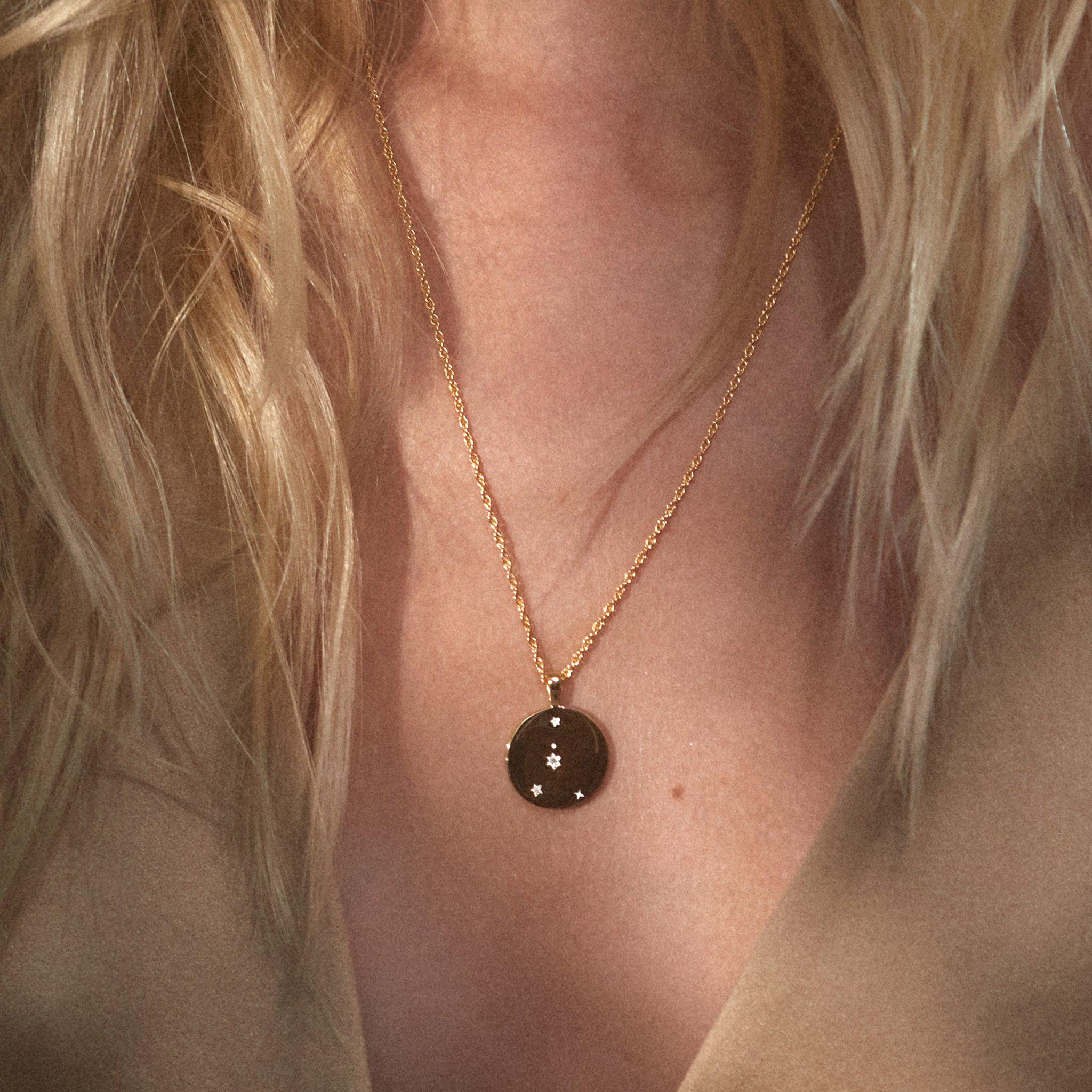 Zodiac Necklace / cancer