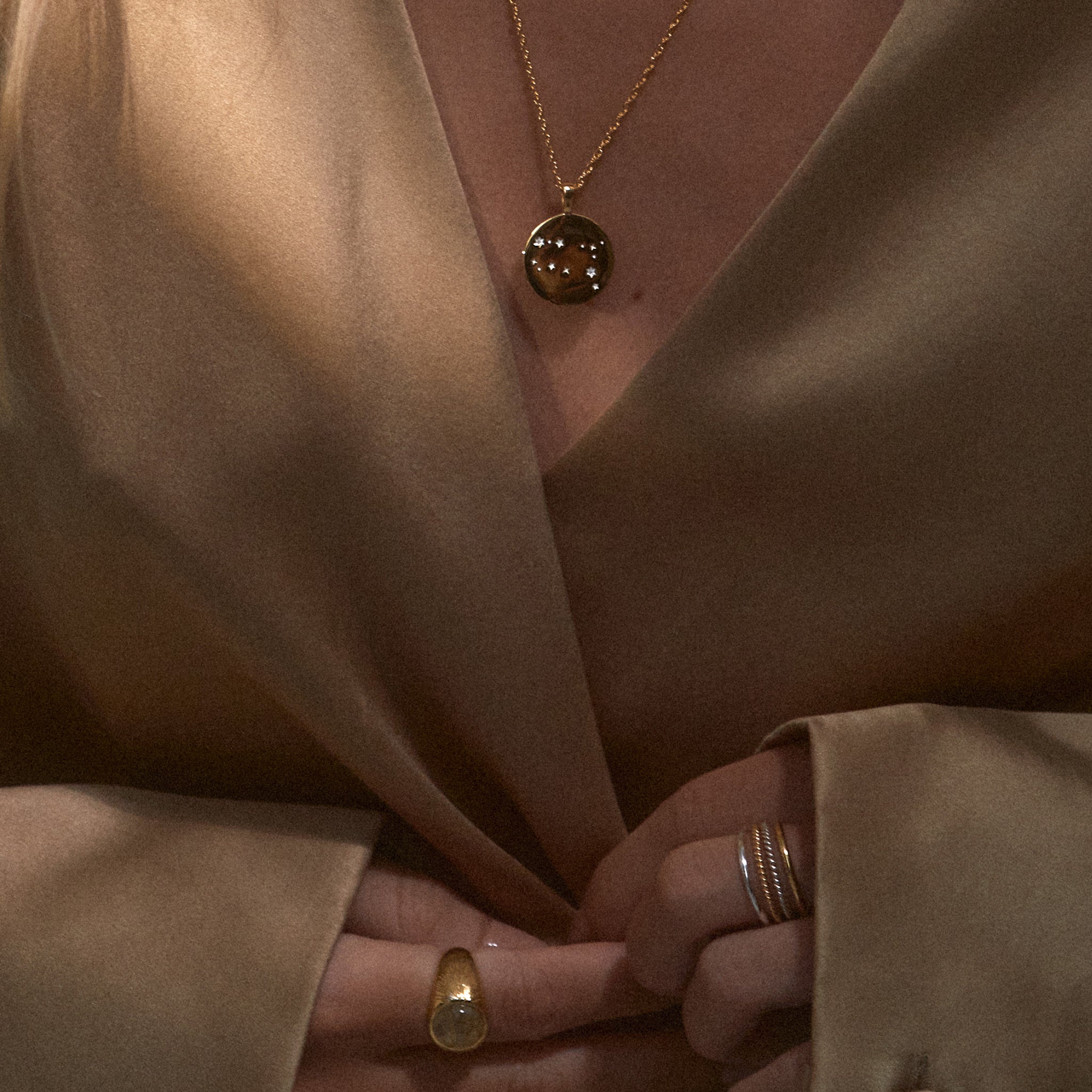 Zodiac Necklace / gemini