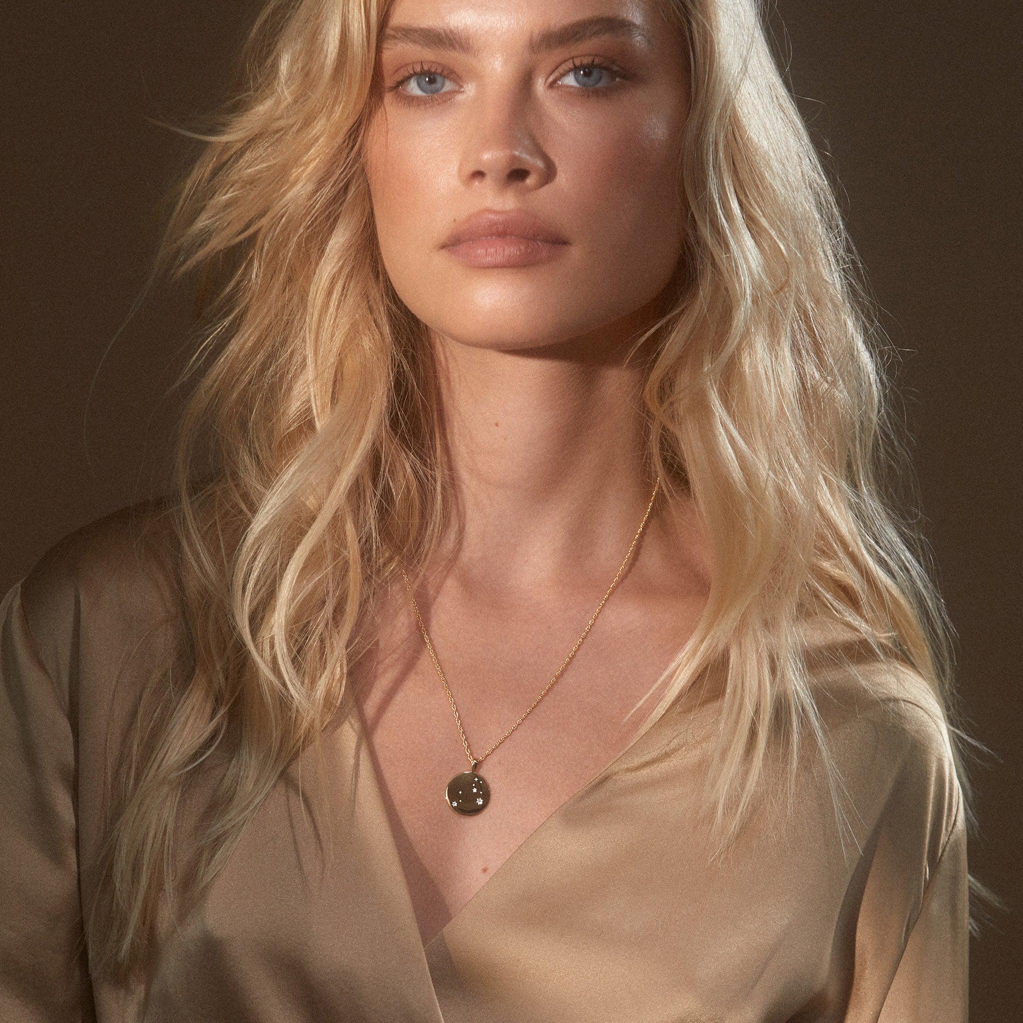 Zodiac Necklace / leo