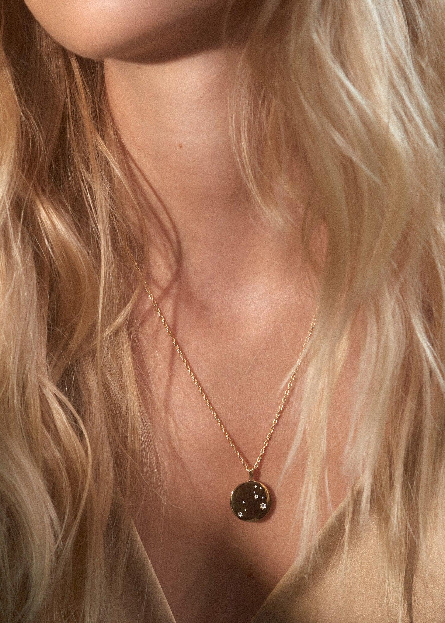 Zodiac Necklace / leo