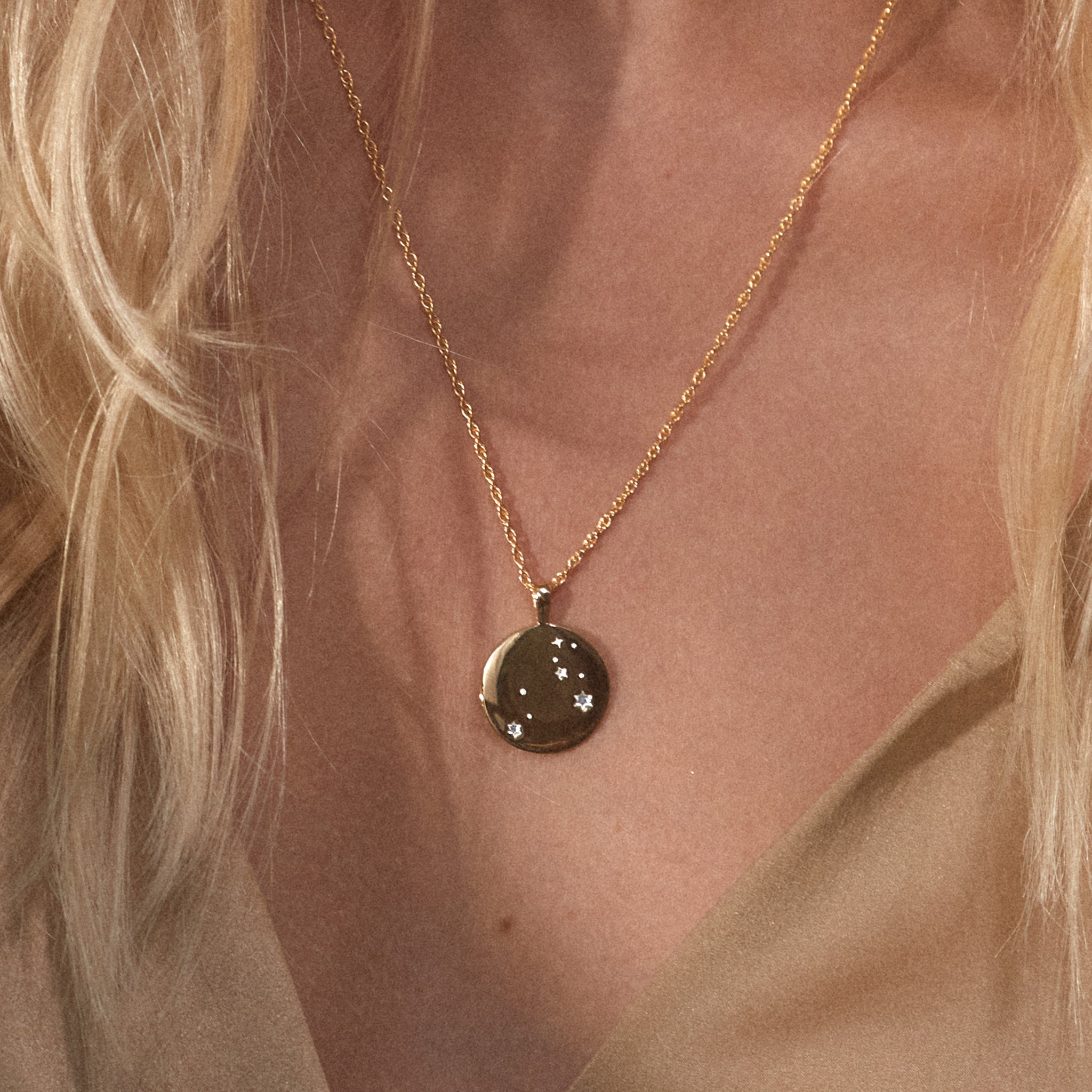 Zodiac Necklace / leo