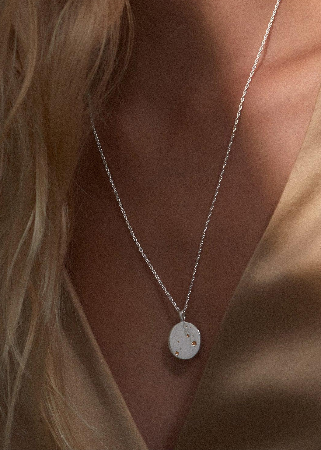 Zodiac Necklace / leo