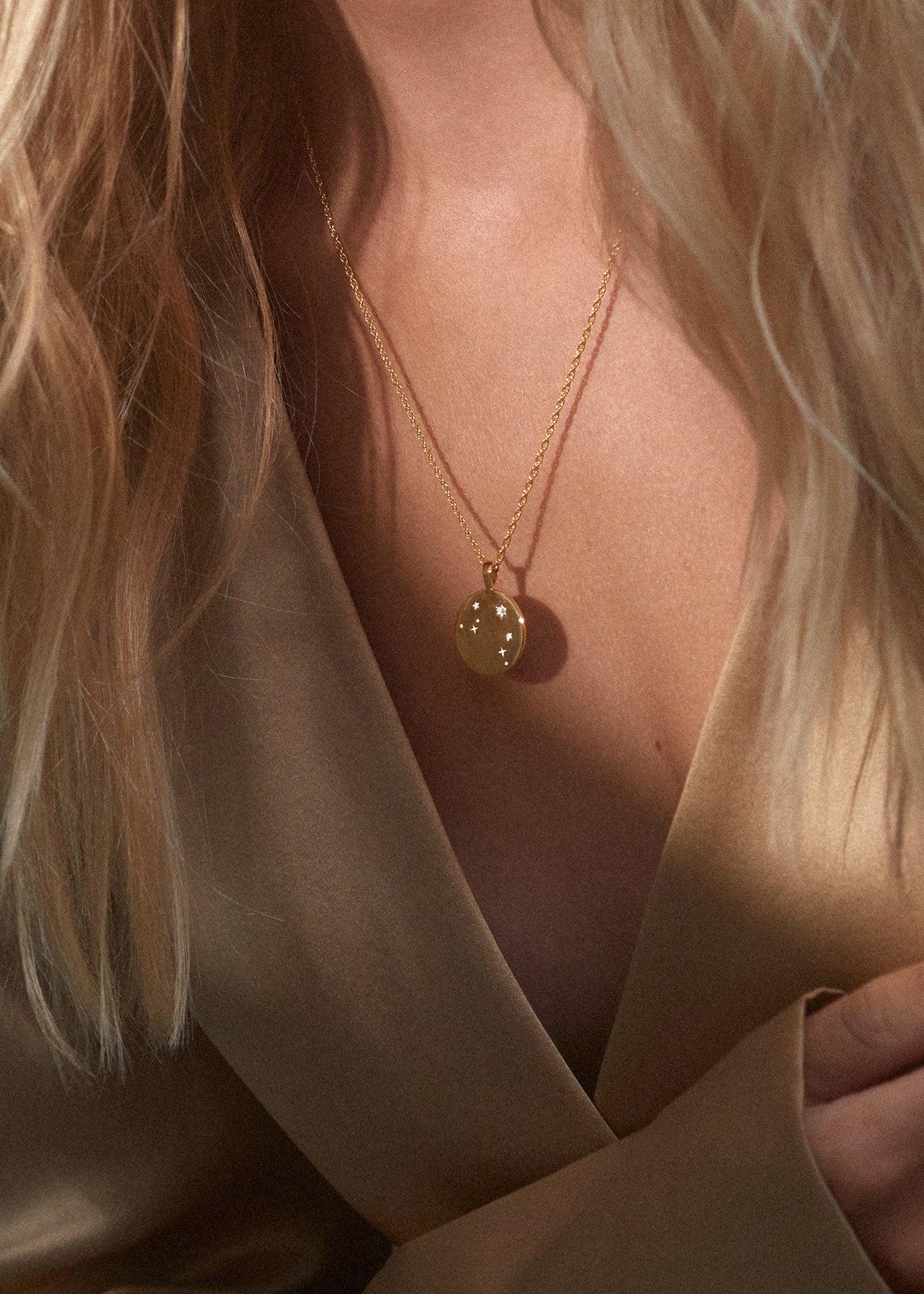 Zodiac Necklace / libra