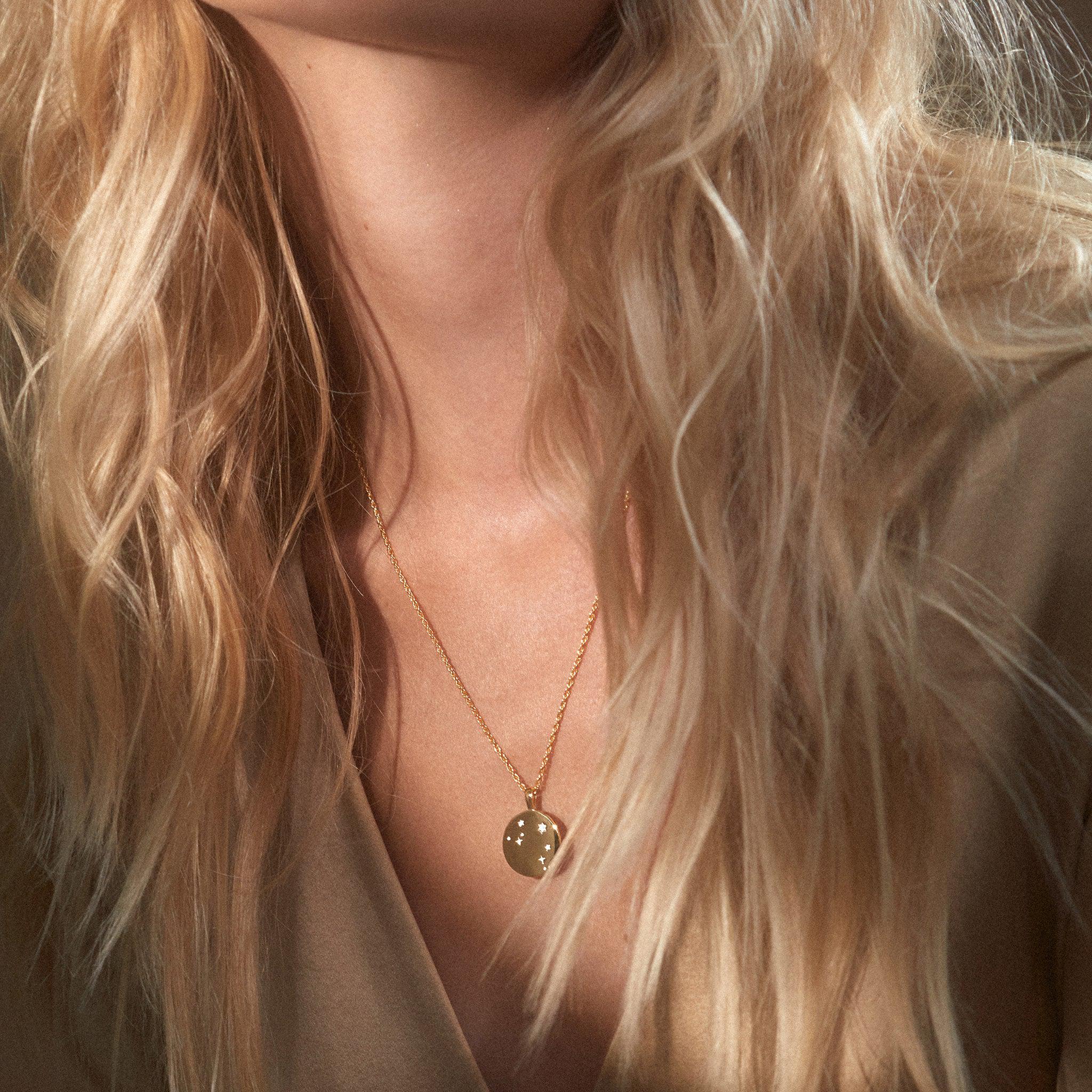 Zodiac Necklace / libra