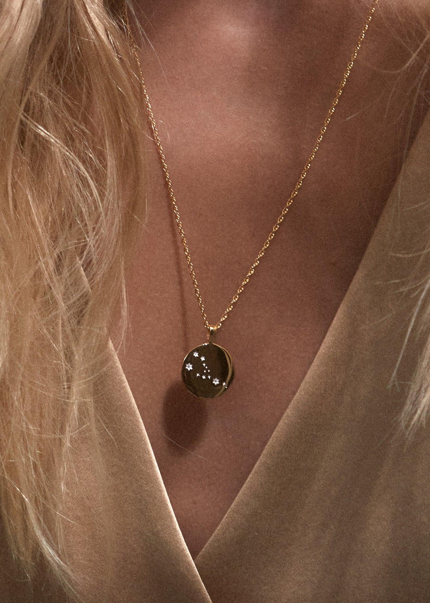 Zodiac Necklace / taurus