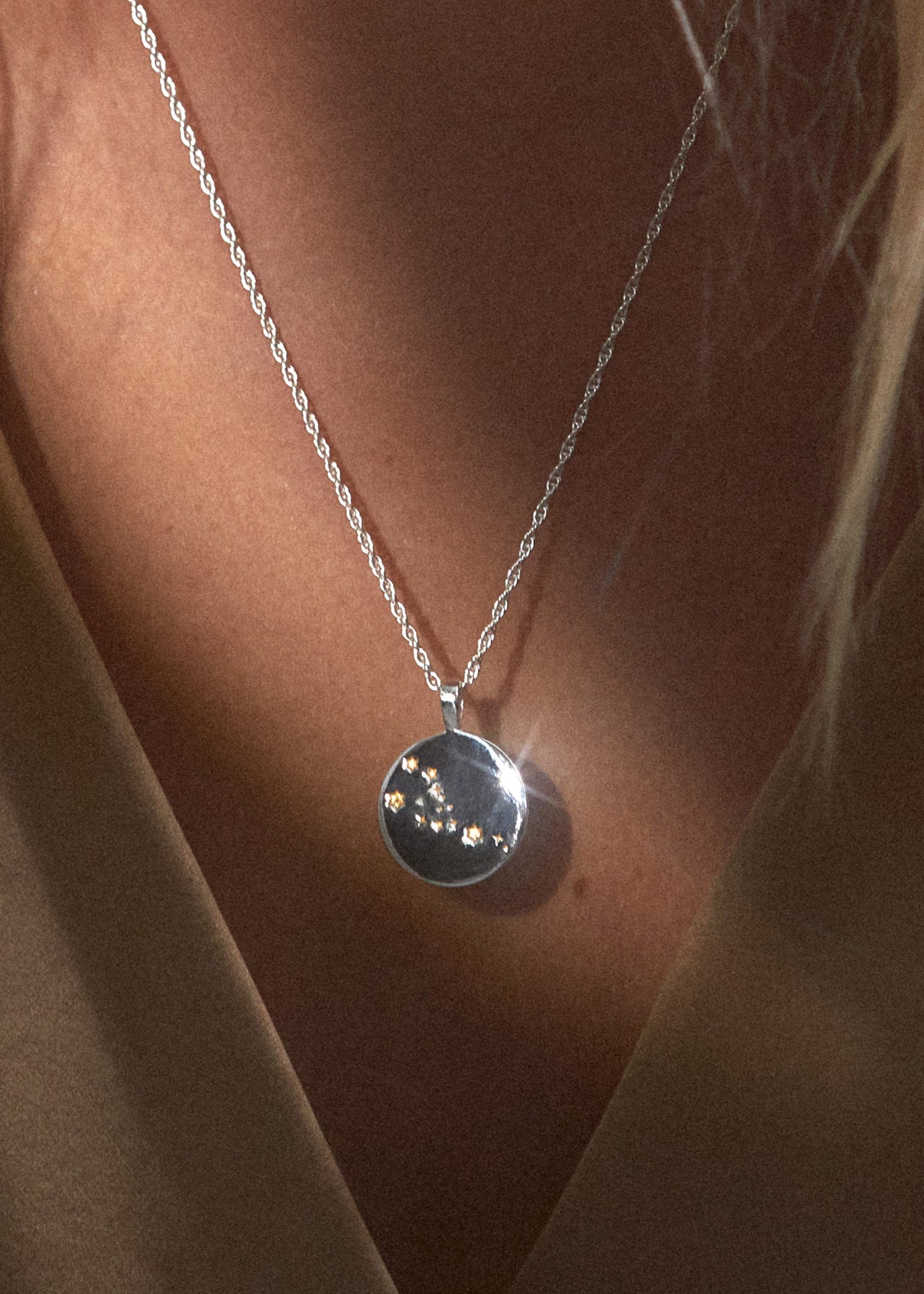 Zodiac Necklace / taurus