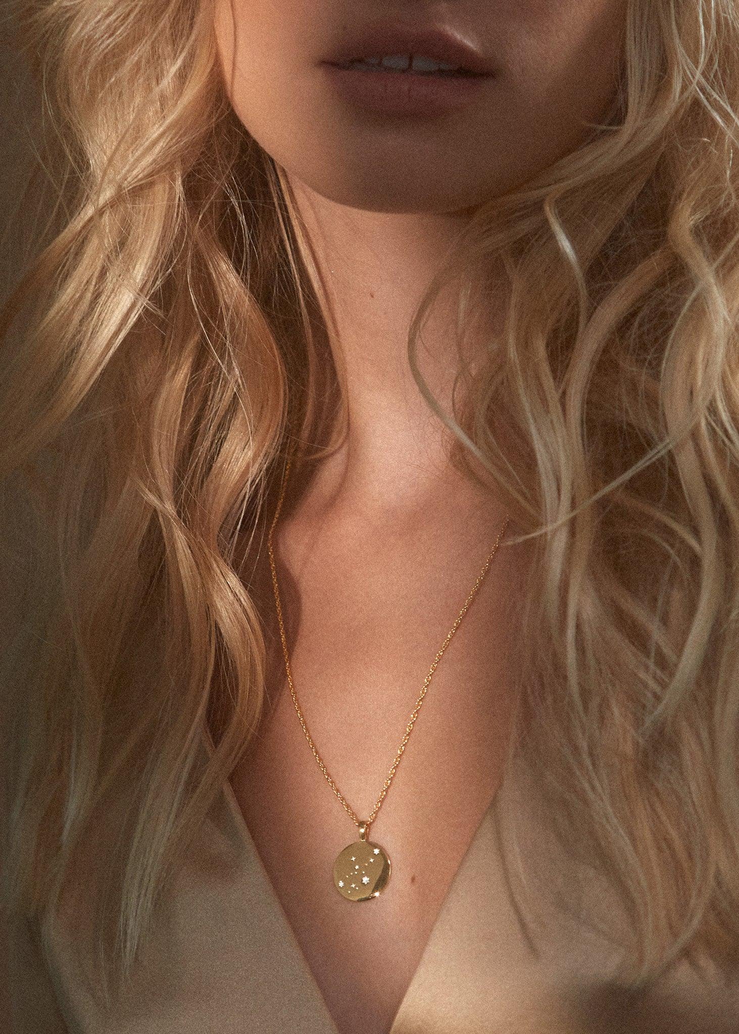 Zodiac Necklace / virgo
