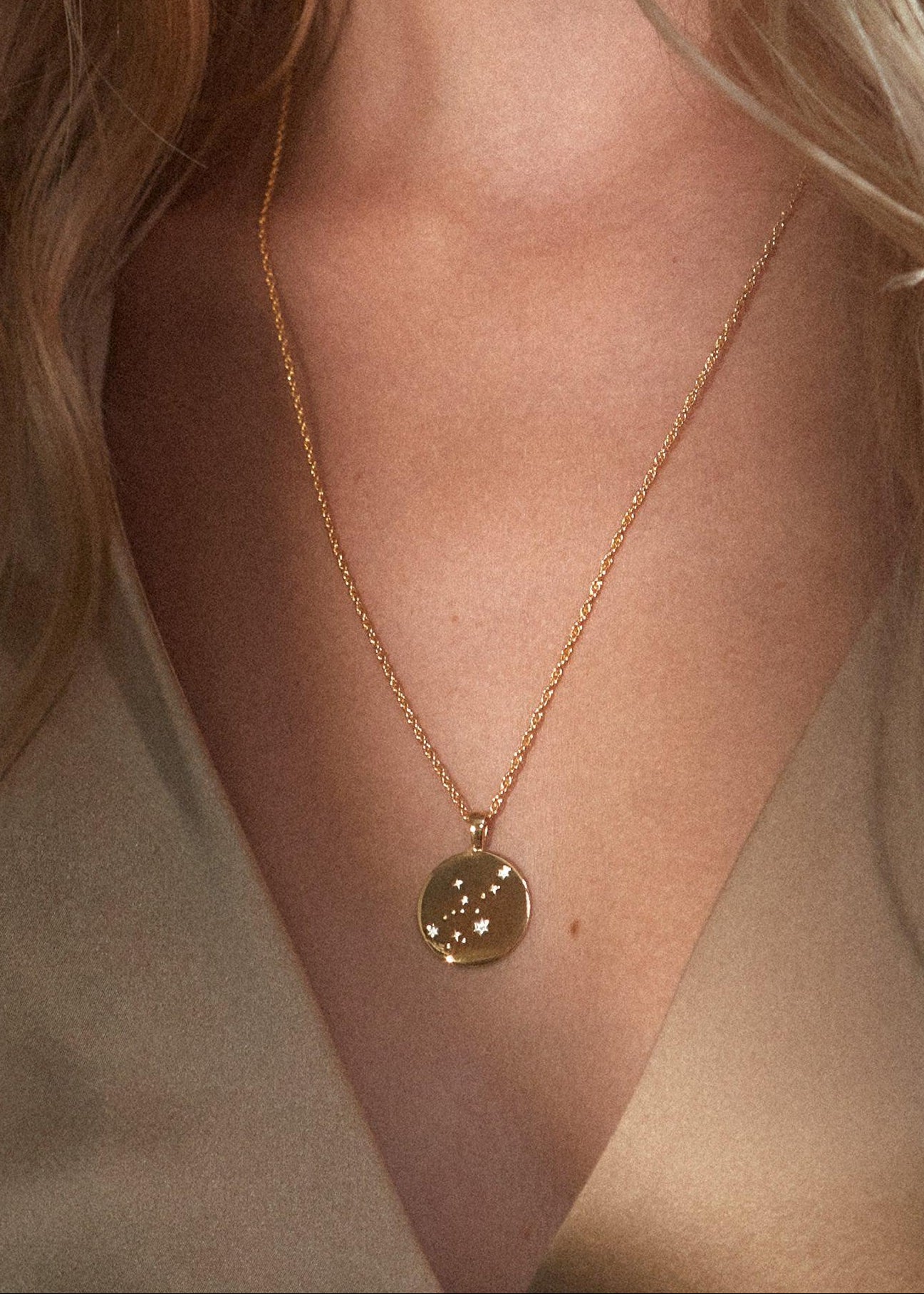 Zodiac Necklace / virgo