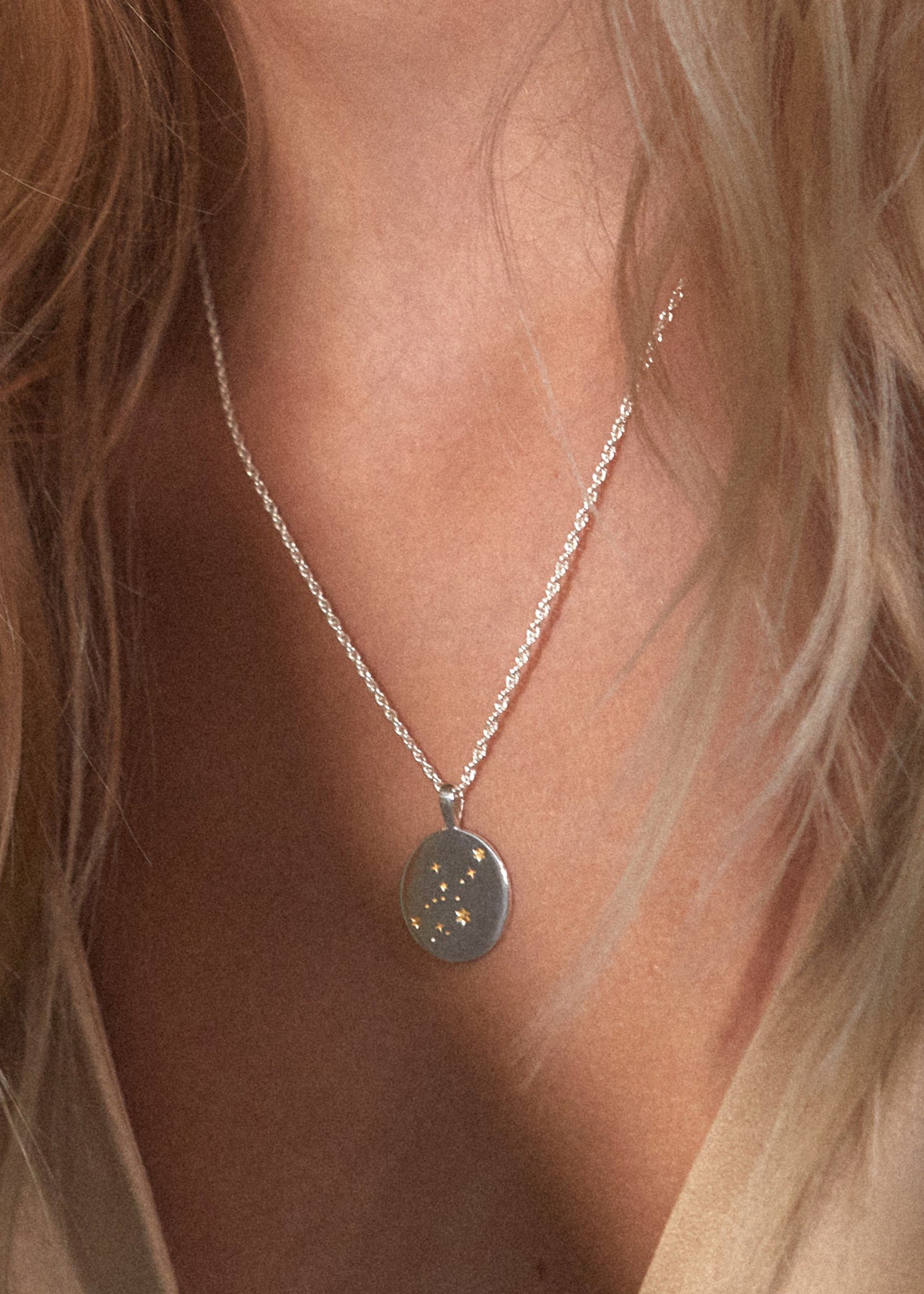 Zodiac Necklace / virgo