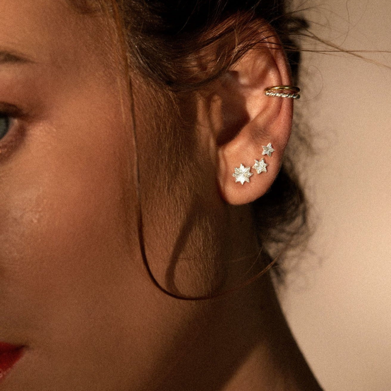 Polaris Studs Set / silver