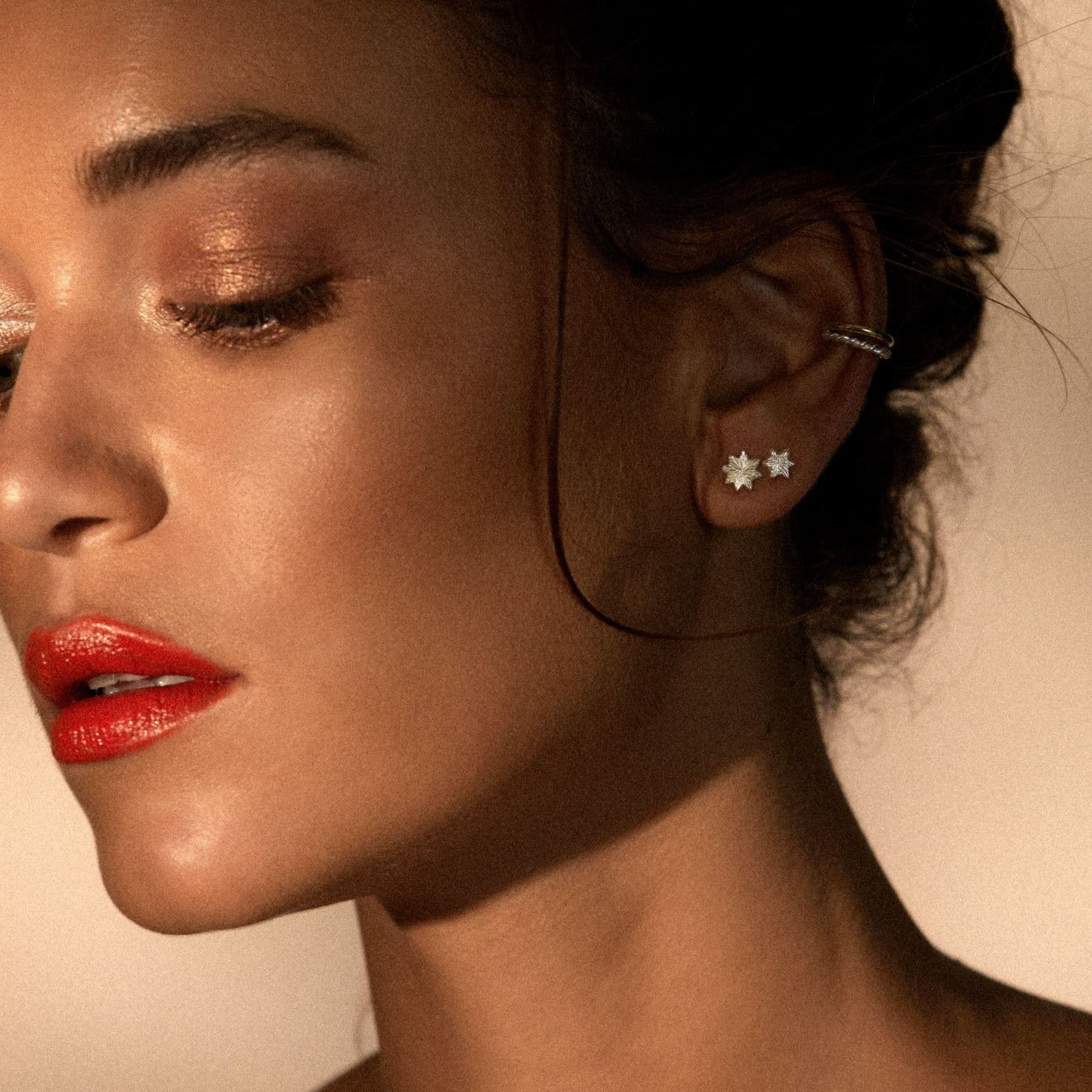 Polaris Studs Set / silver