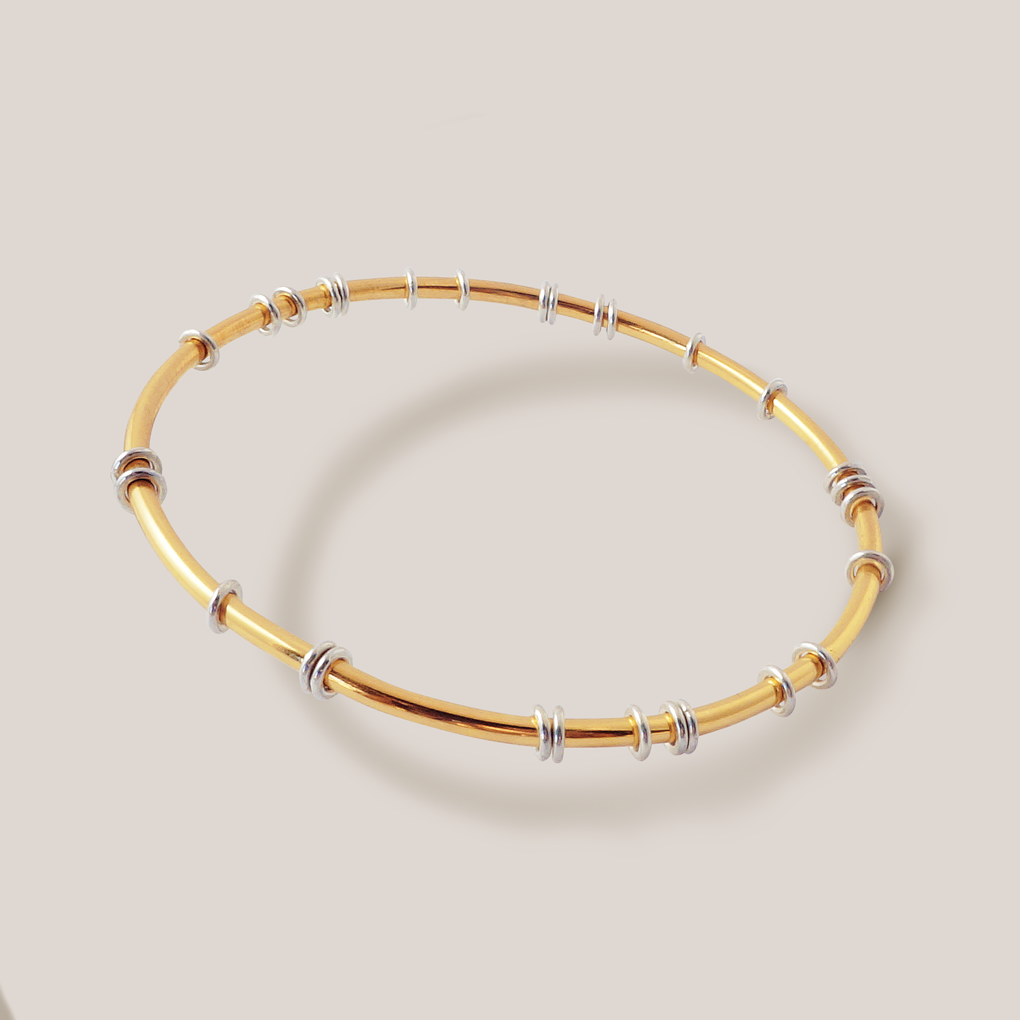 Satellite Bangle / gold