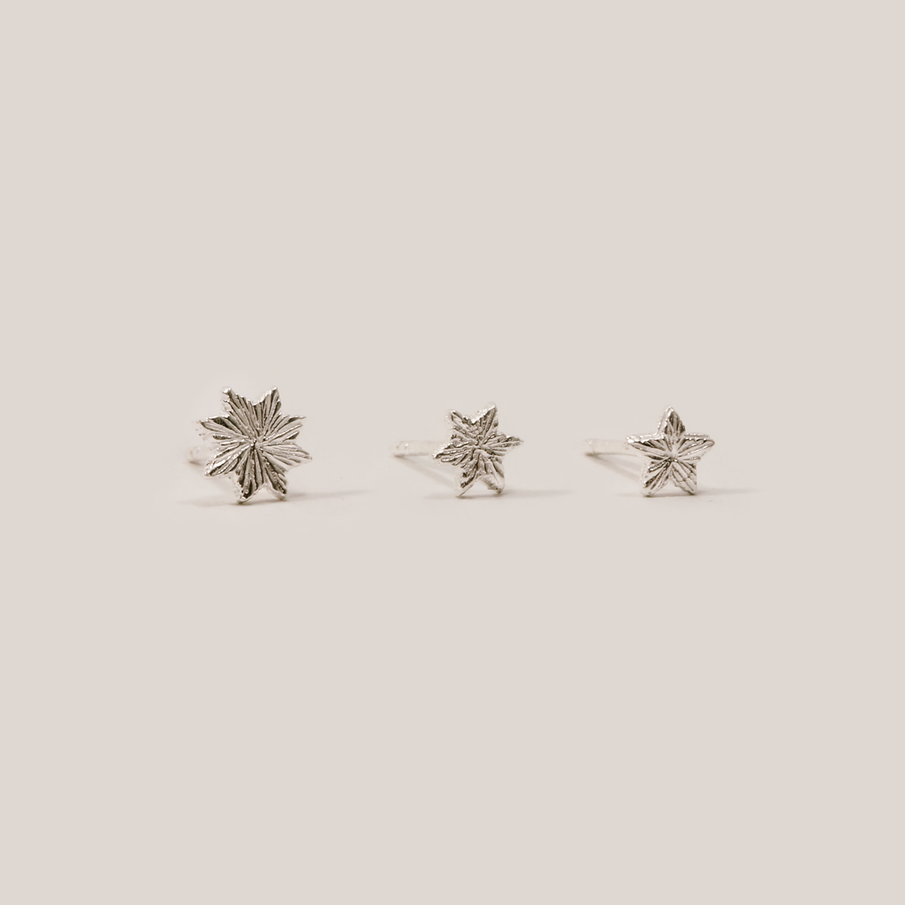 Polaris Studs Set / silver