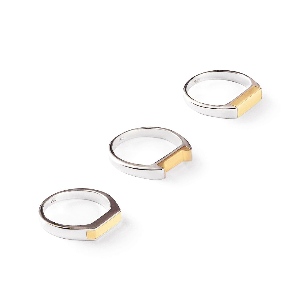 Un Deux Trois Ring Set