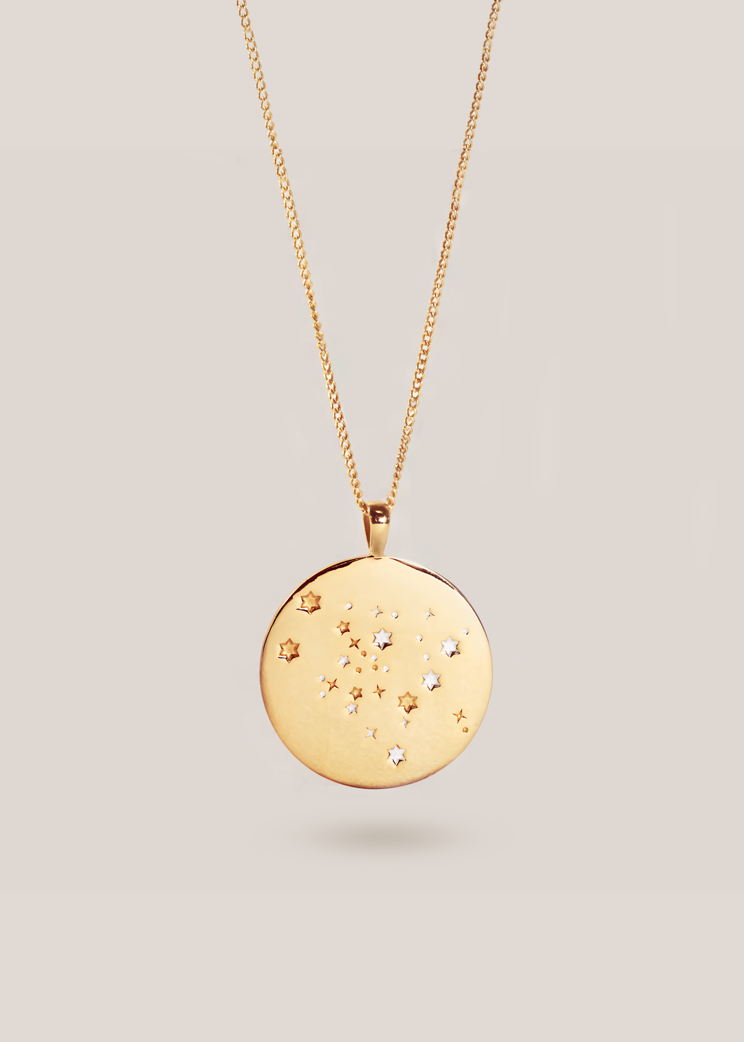 When the Stars Align Necklace / gold