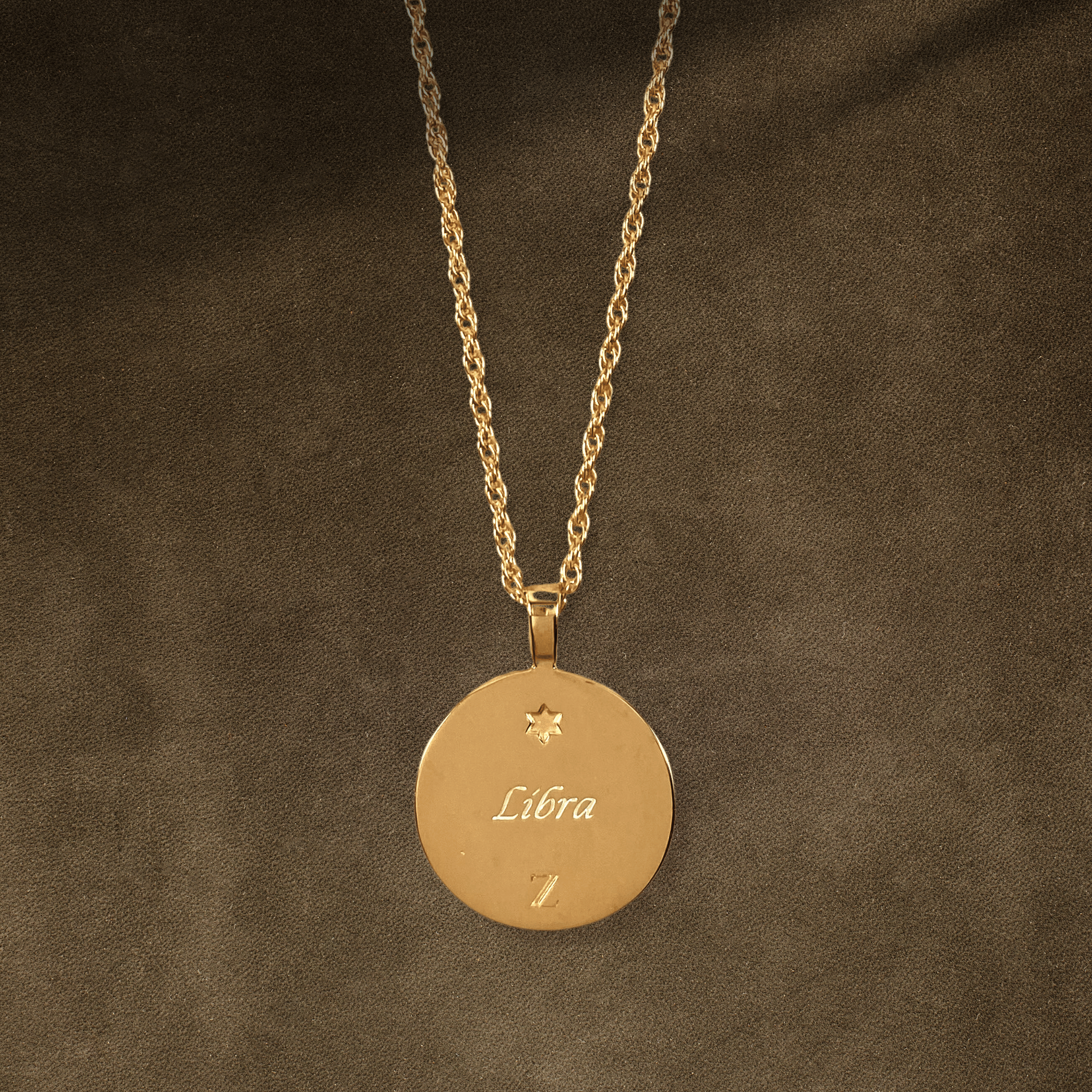 Zodiac Necklace / libra