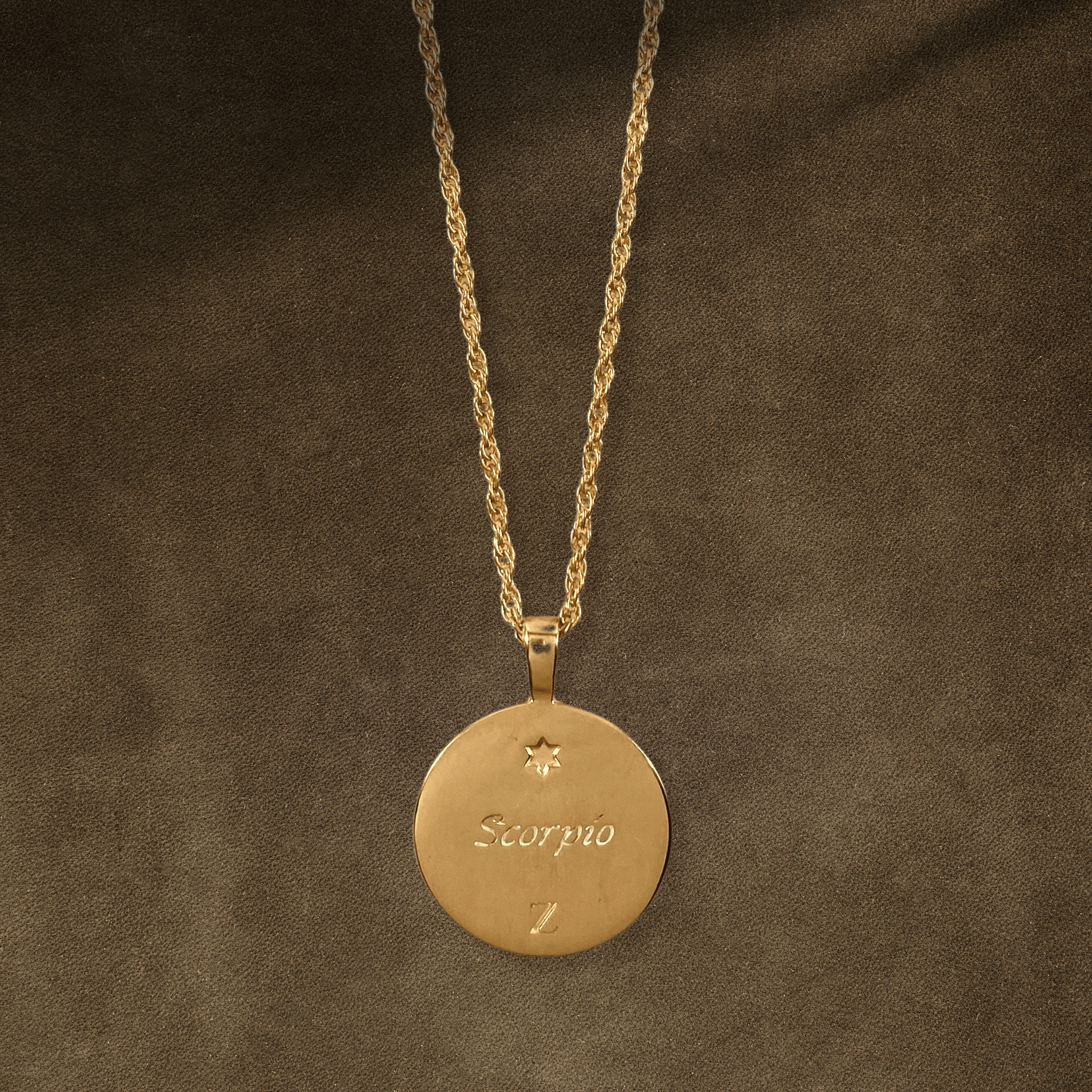 Zodiac Necklace / scorpio