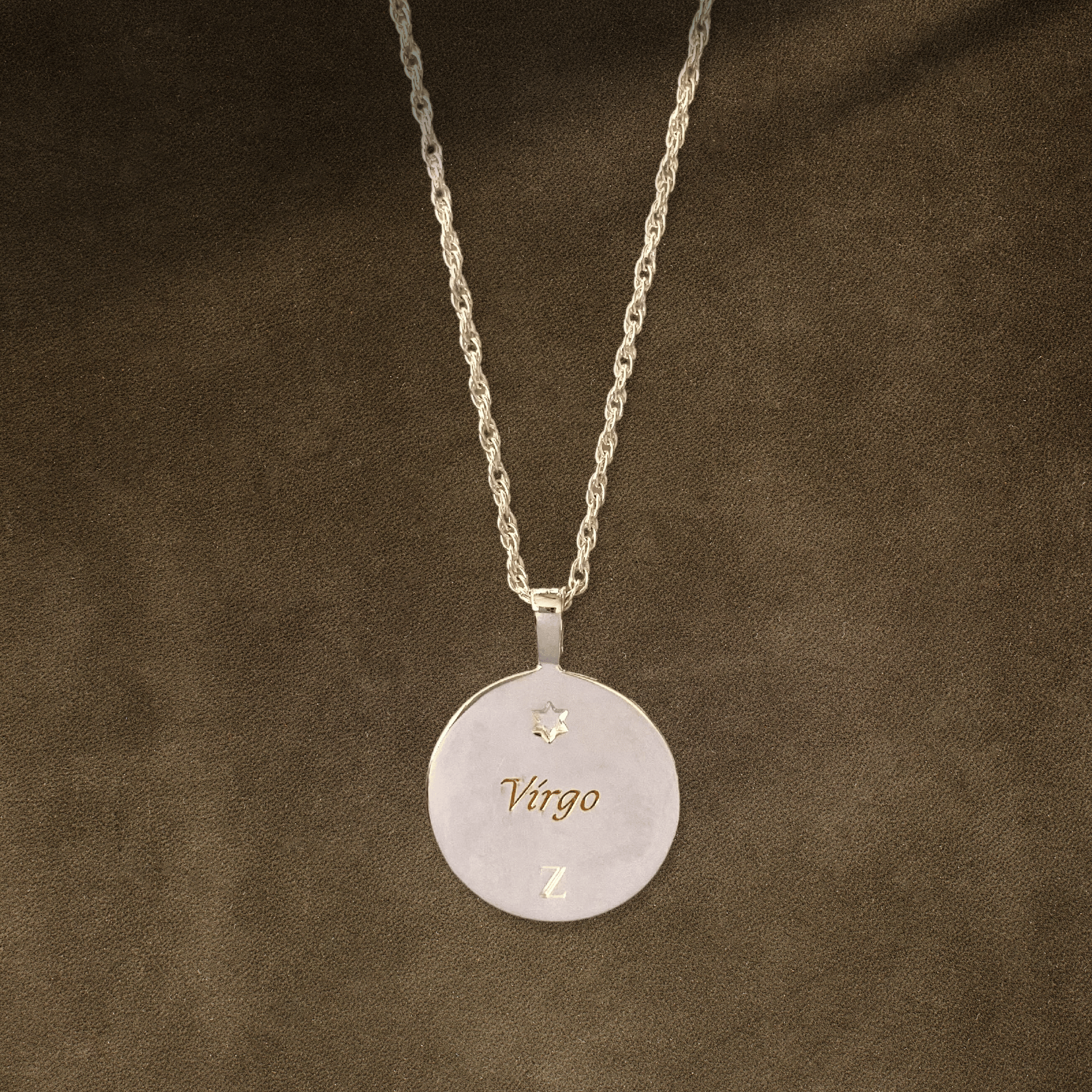 Zodiac Necklace / virgo