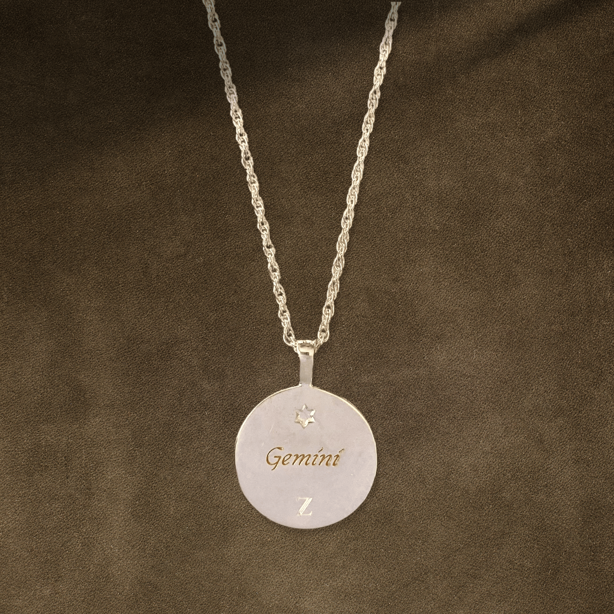 Zodiac Necklace / gemini