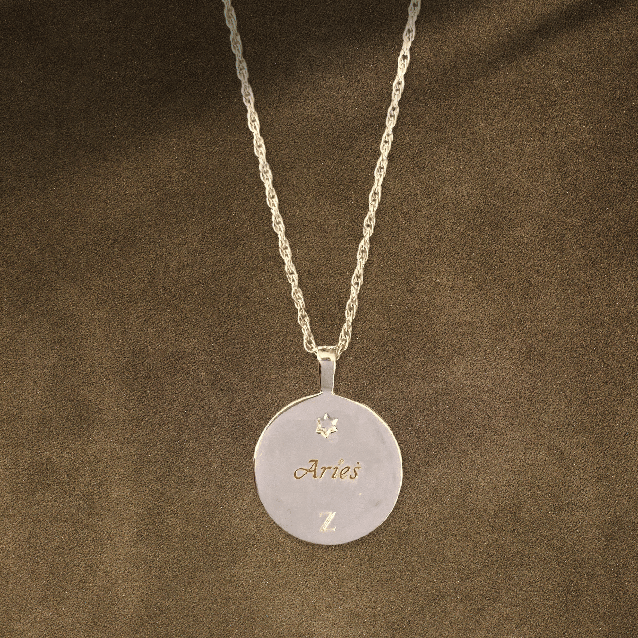 Zodiac Necklace / aries