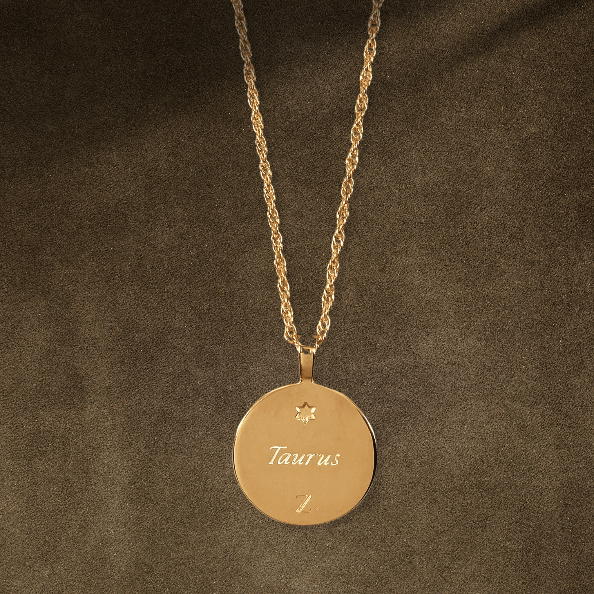 Zodiac Necklace / taurus