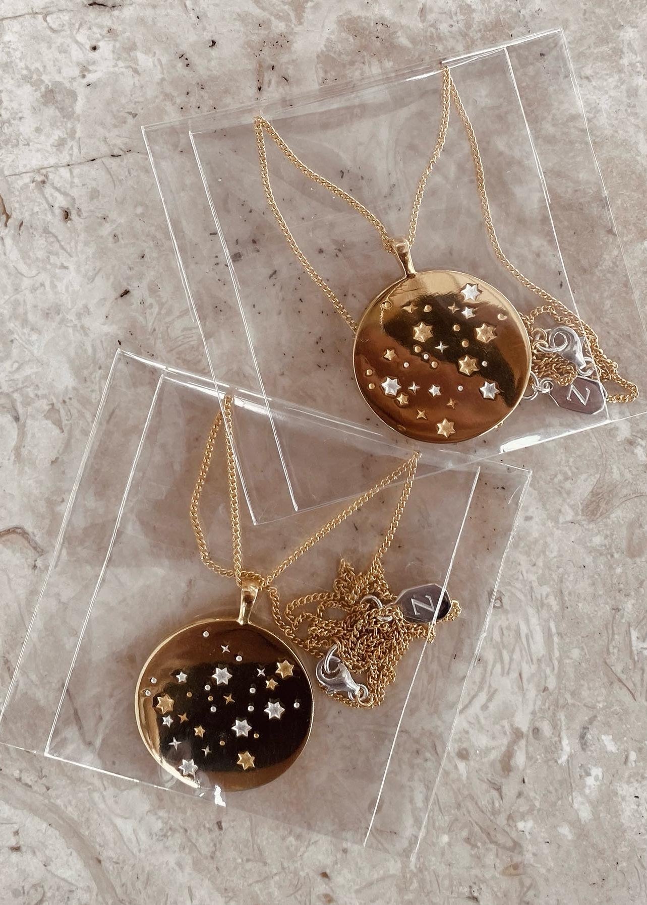 When the Stars Align Necklace / gold