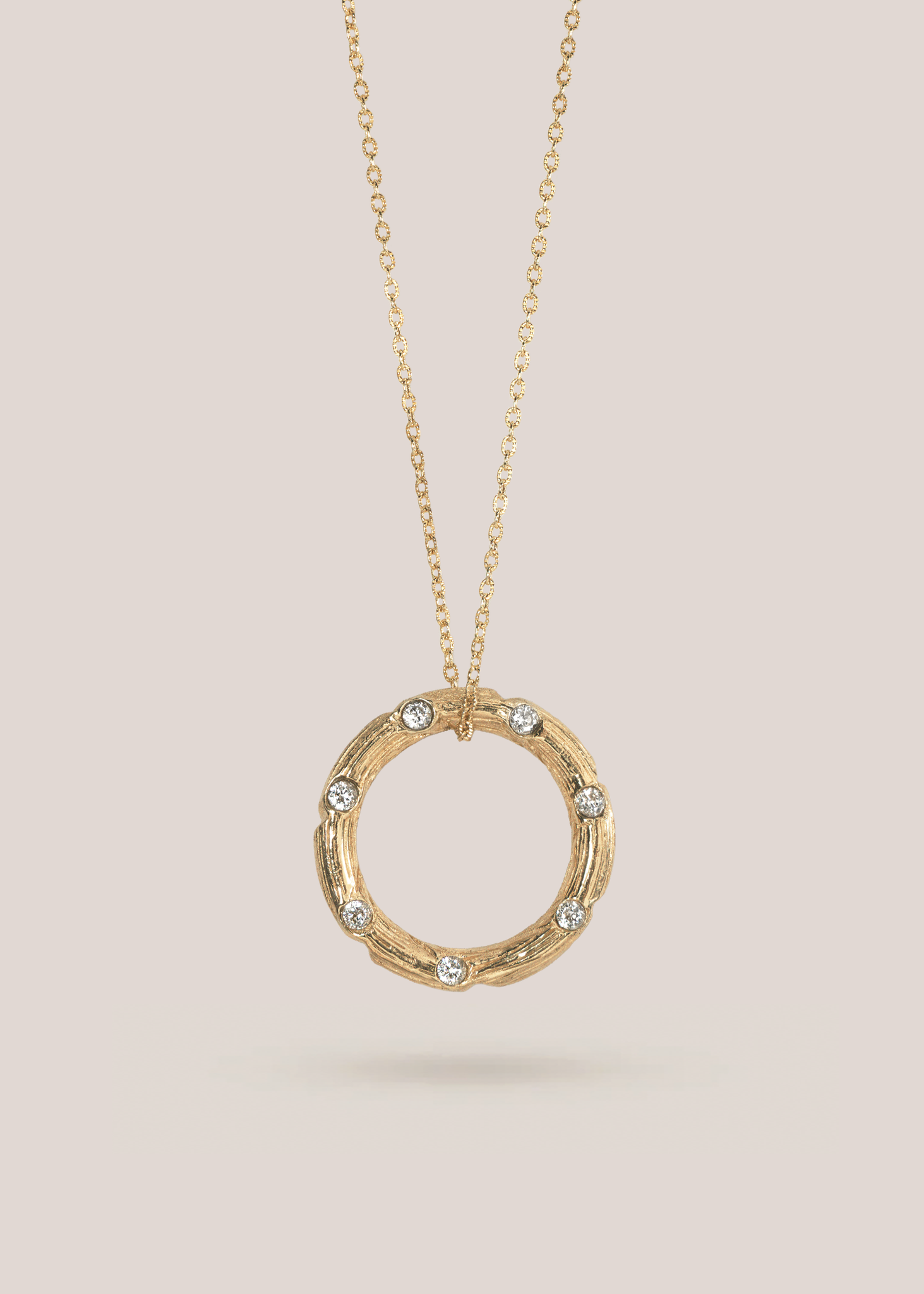 Halo Necklace / gold