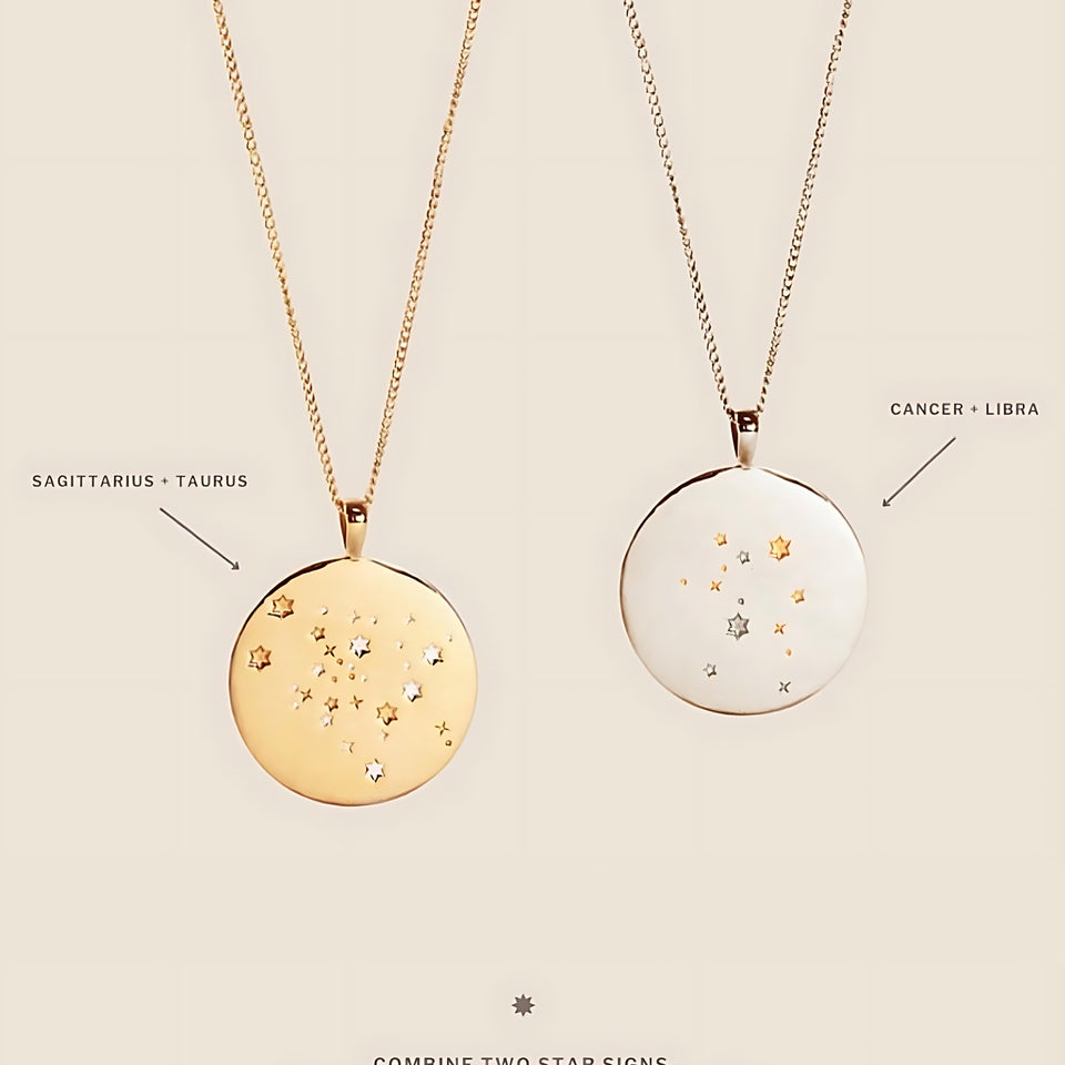 When the Stars Align Necklace / gold