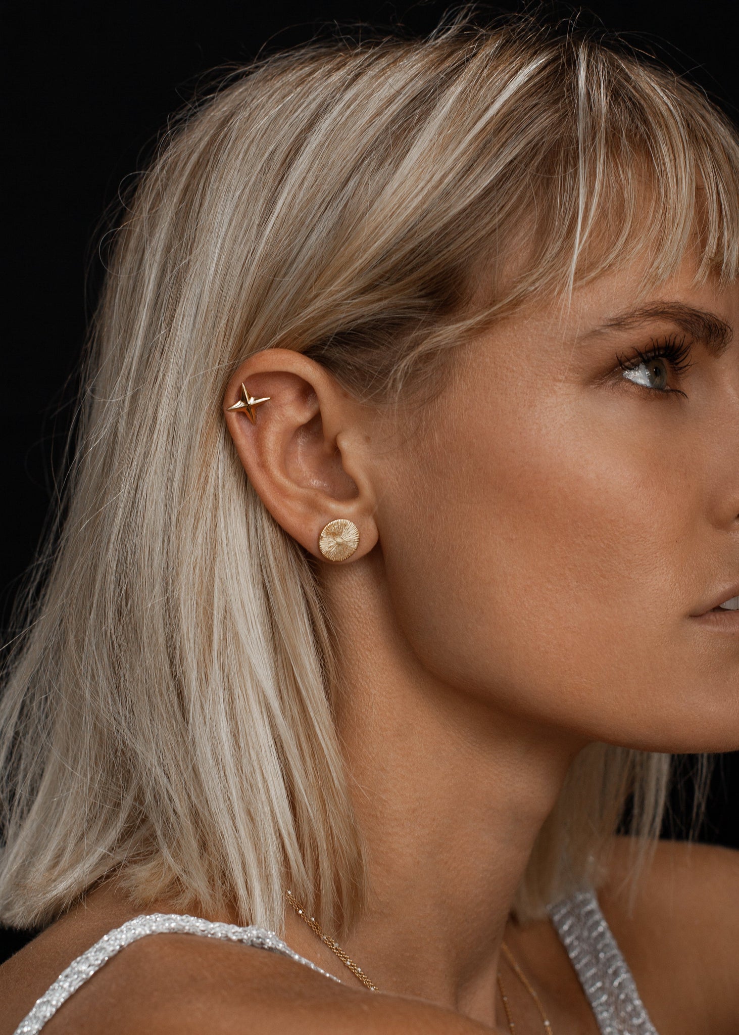 Cosmic Studs / gold