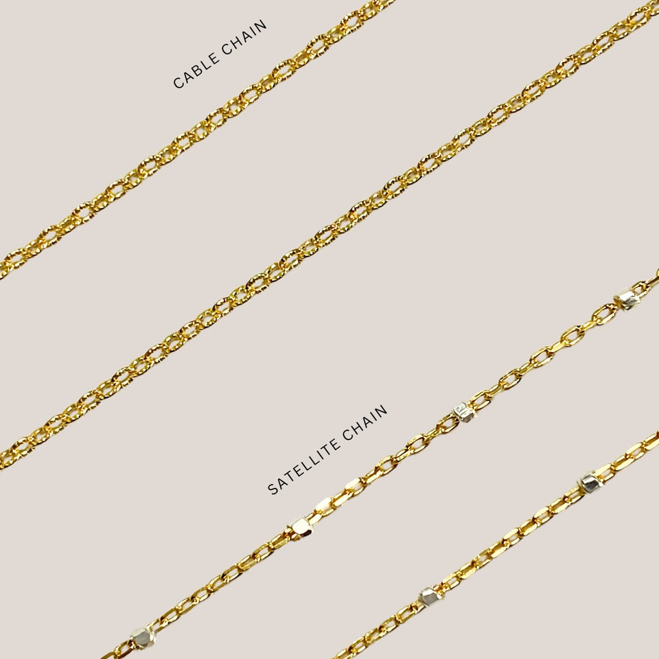 Eclipse Necklace / gold